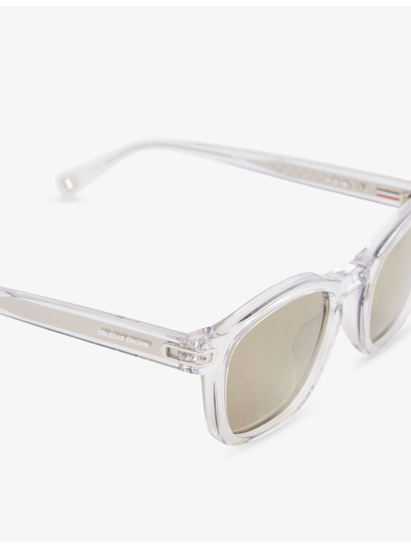 ORLEBAR BROWN Davey Rectangular Acetate Sunglasses outlook