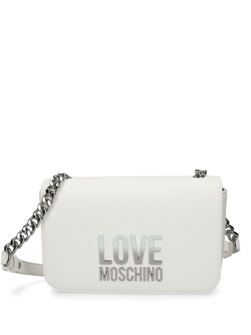 logo-lettering crossbody bag 1
