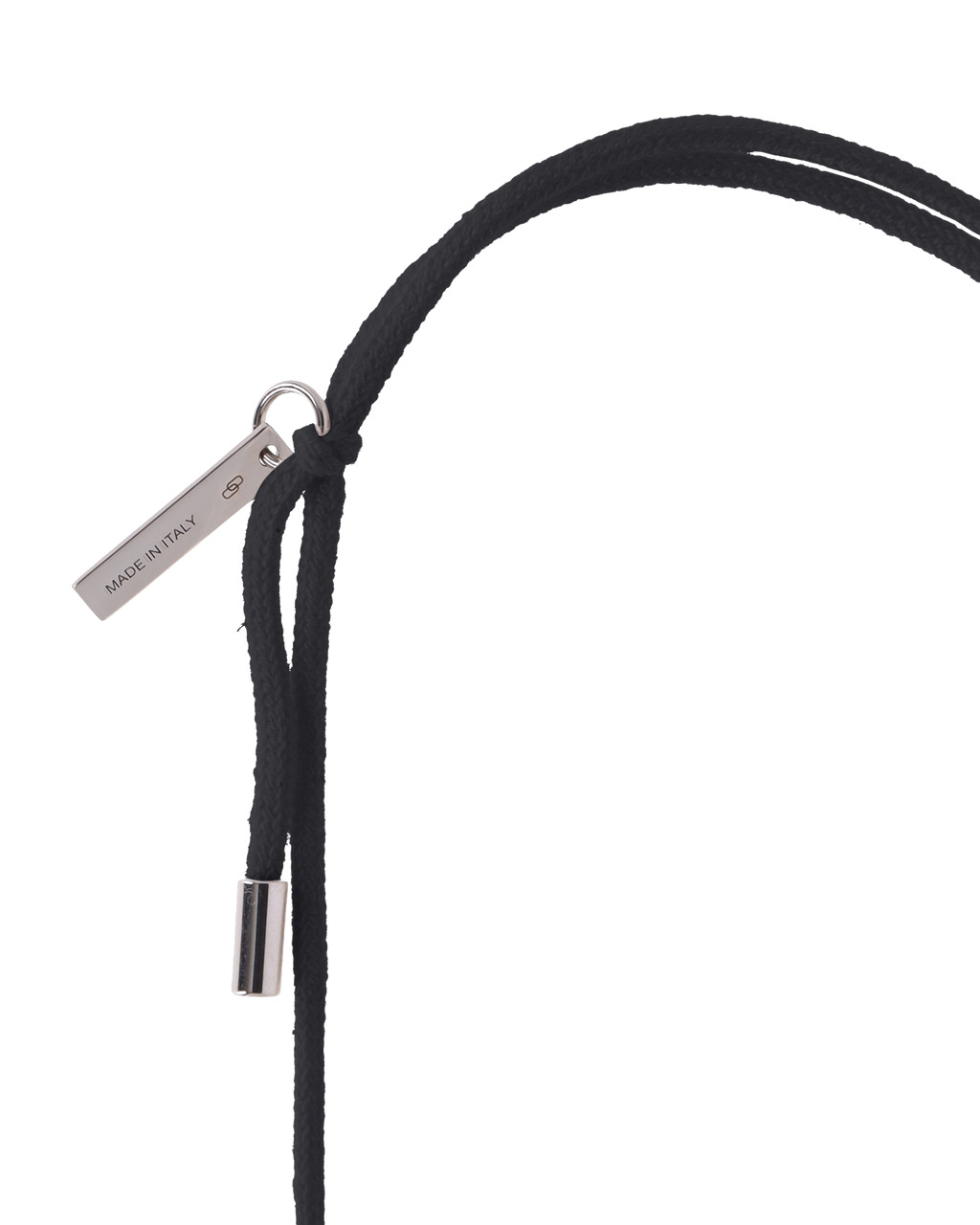 A LOGO CORD NECKLACE - 3