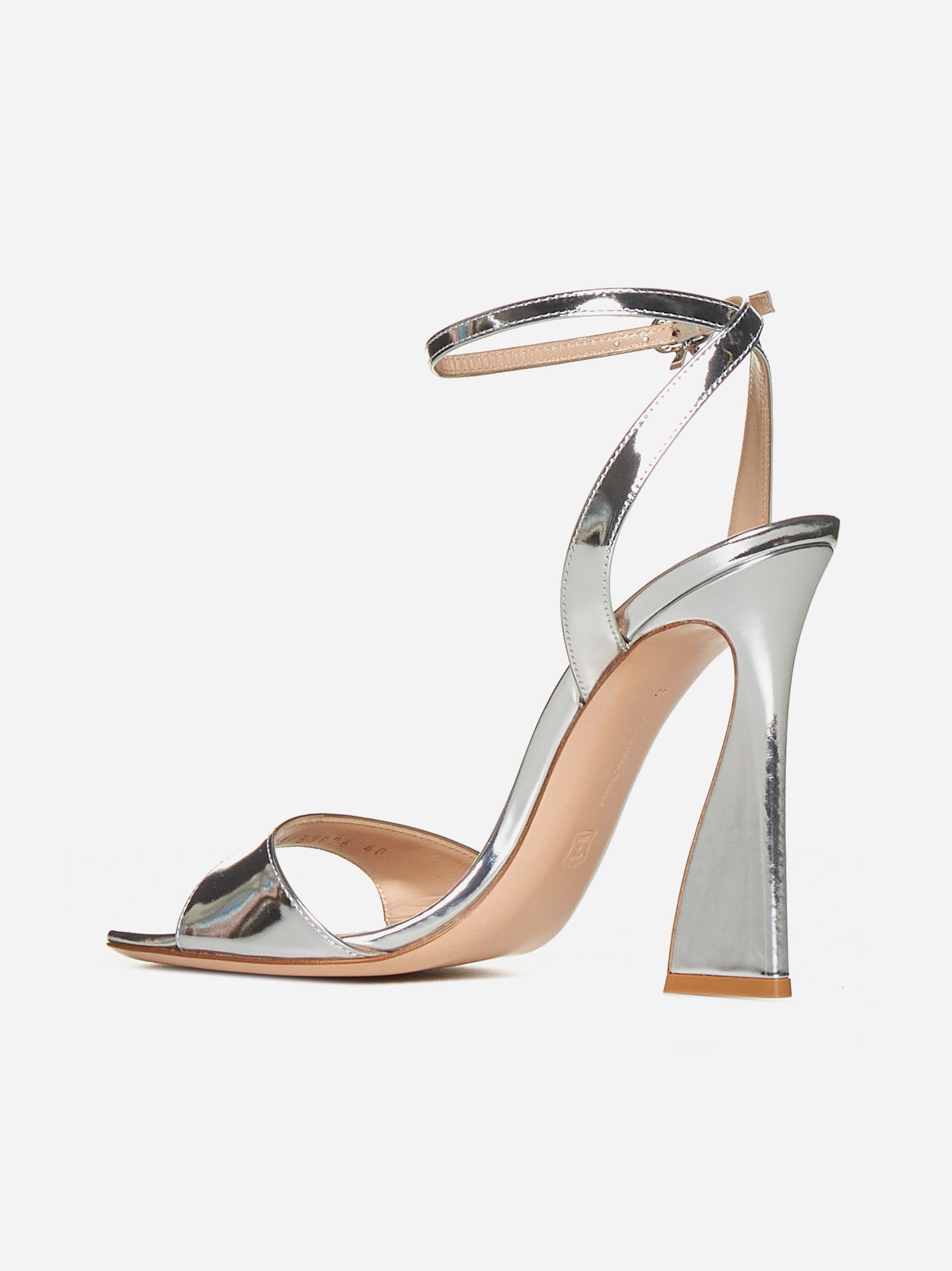 Aura patent leather sandals - 3