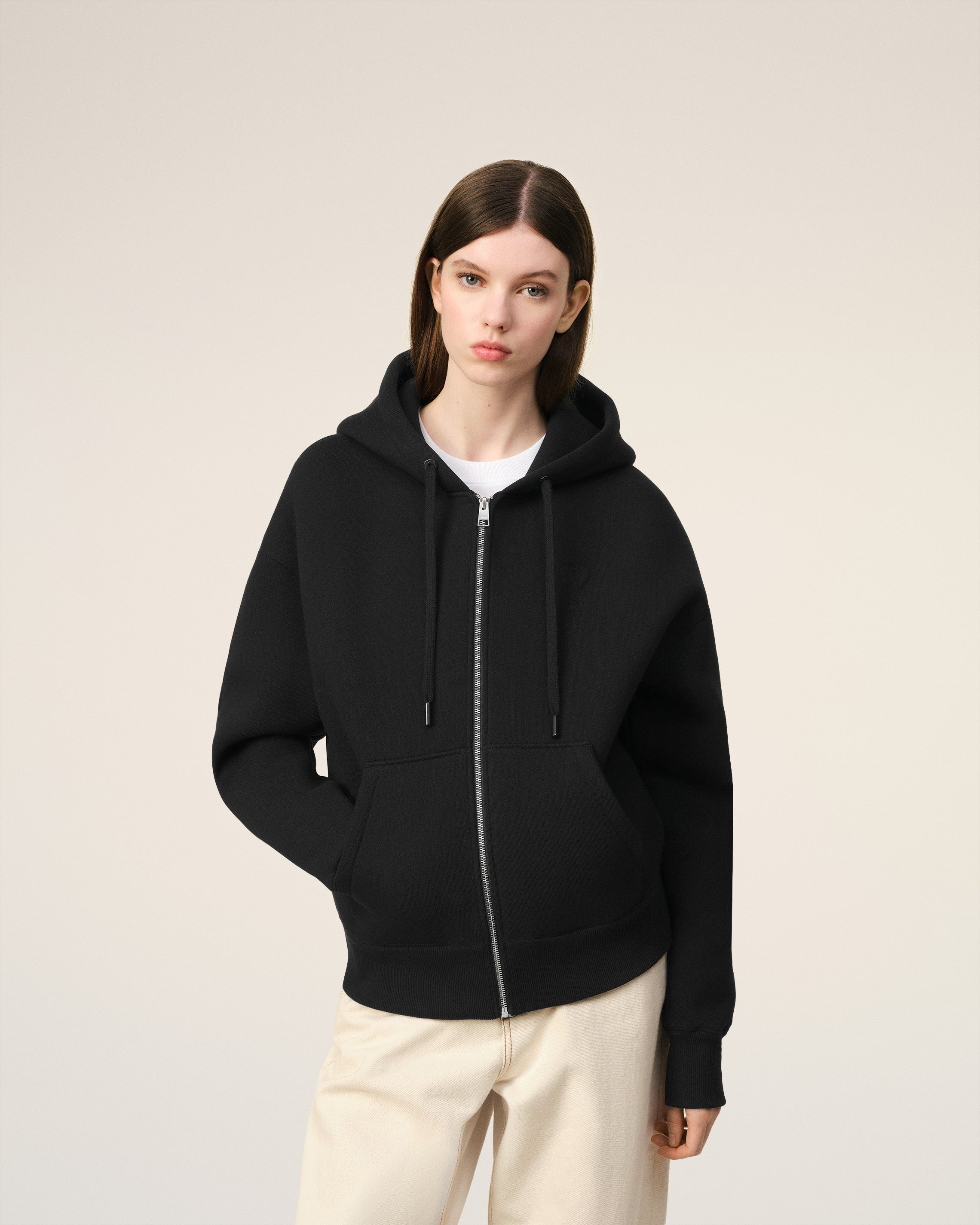 ZIPPED AMI DE COEUR HOODIE - 5