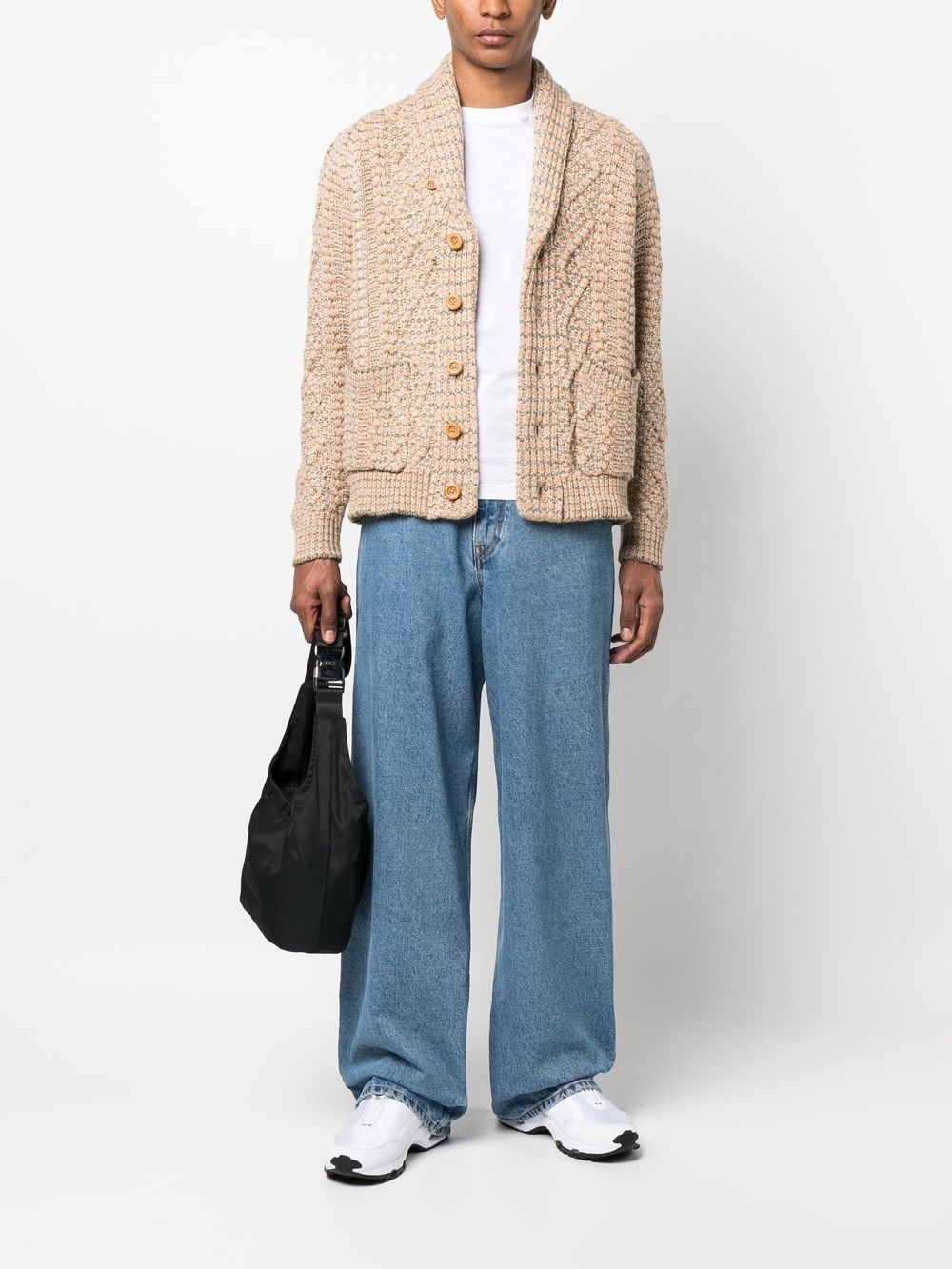 cable-knit cardigan - 2