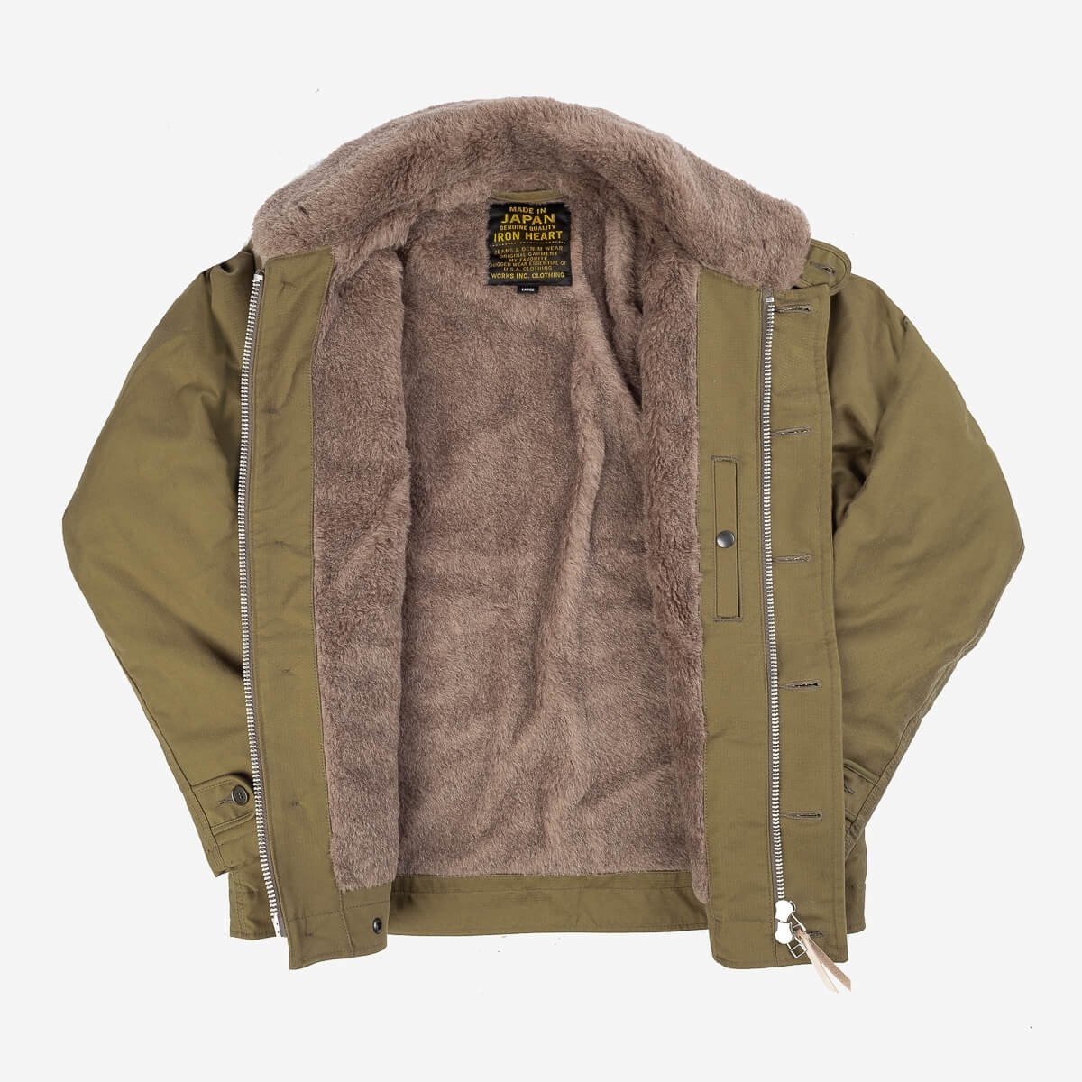 IHM-35-KHA Whipcord N1 Deck Jacket - Khaki - 6