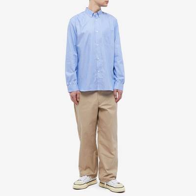 Junya Watanabe MAN Junya Watanabe MAN Cotton Broadstripe Mix Panel Shirt outlook