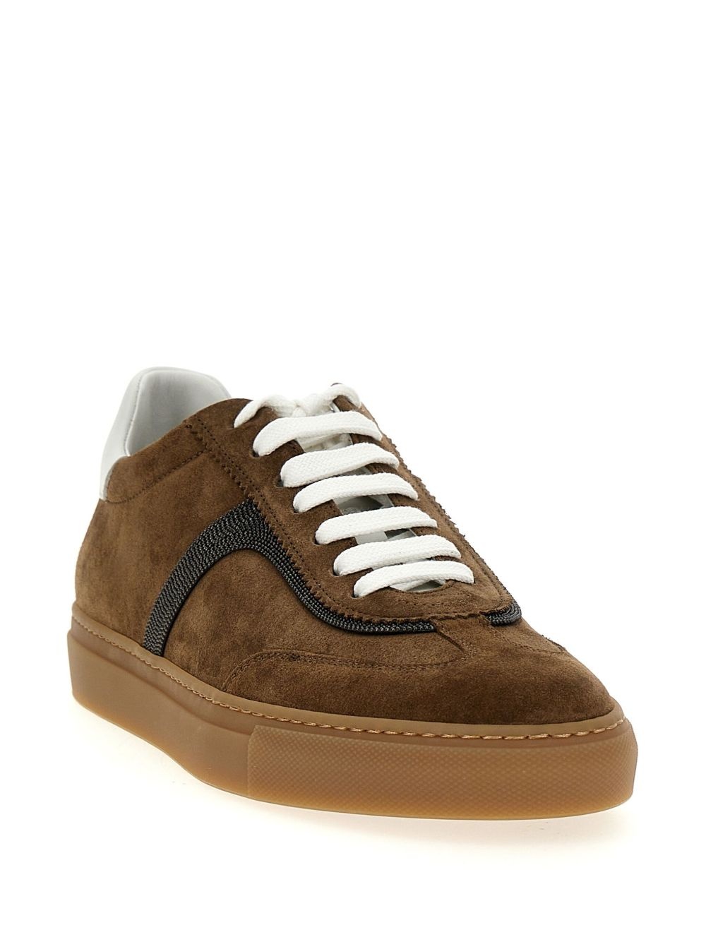 Monili-embellished sneakers - 2