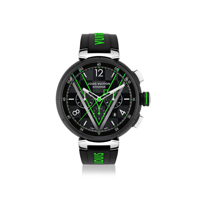 Tambour Damier Graphite Race Chronograph 1