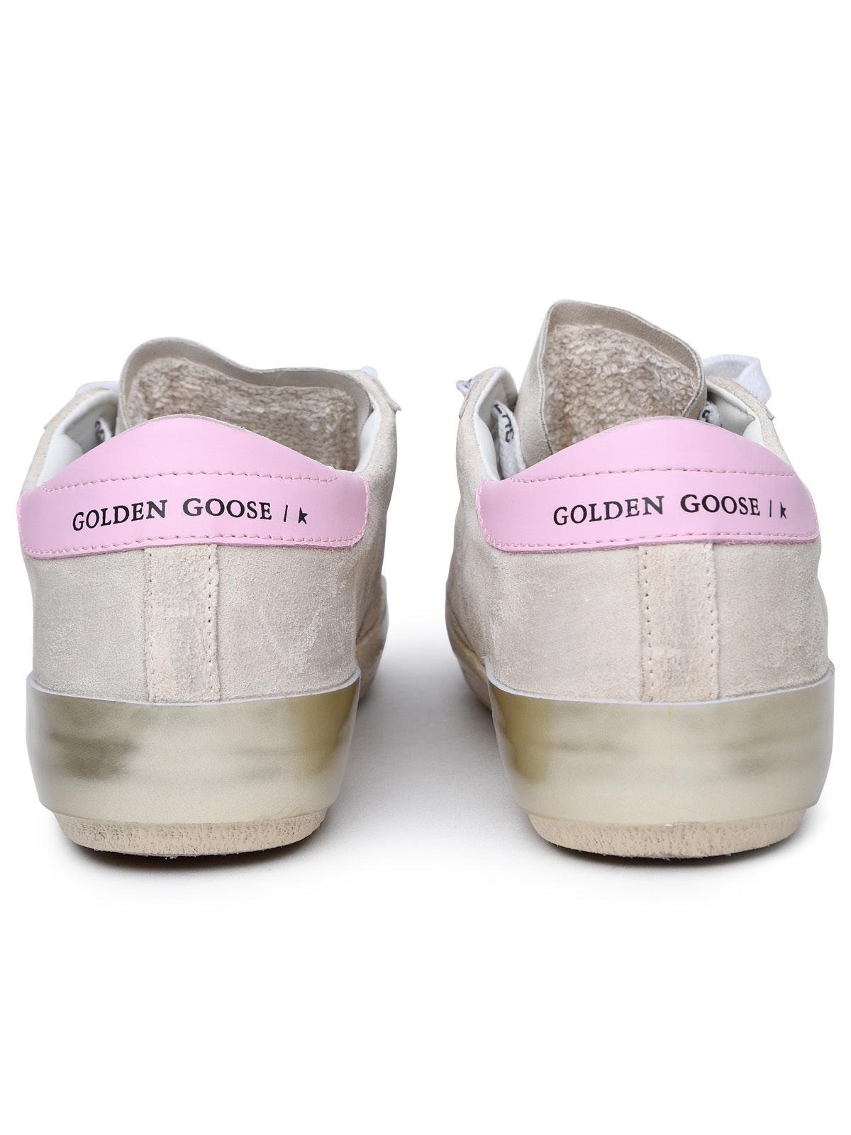 Golden Goose Woman Golden Goose 'Super-Star Classic' Cream Leather Sneakers - 4