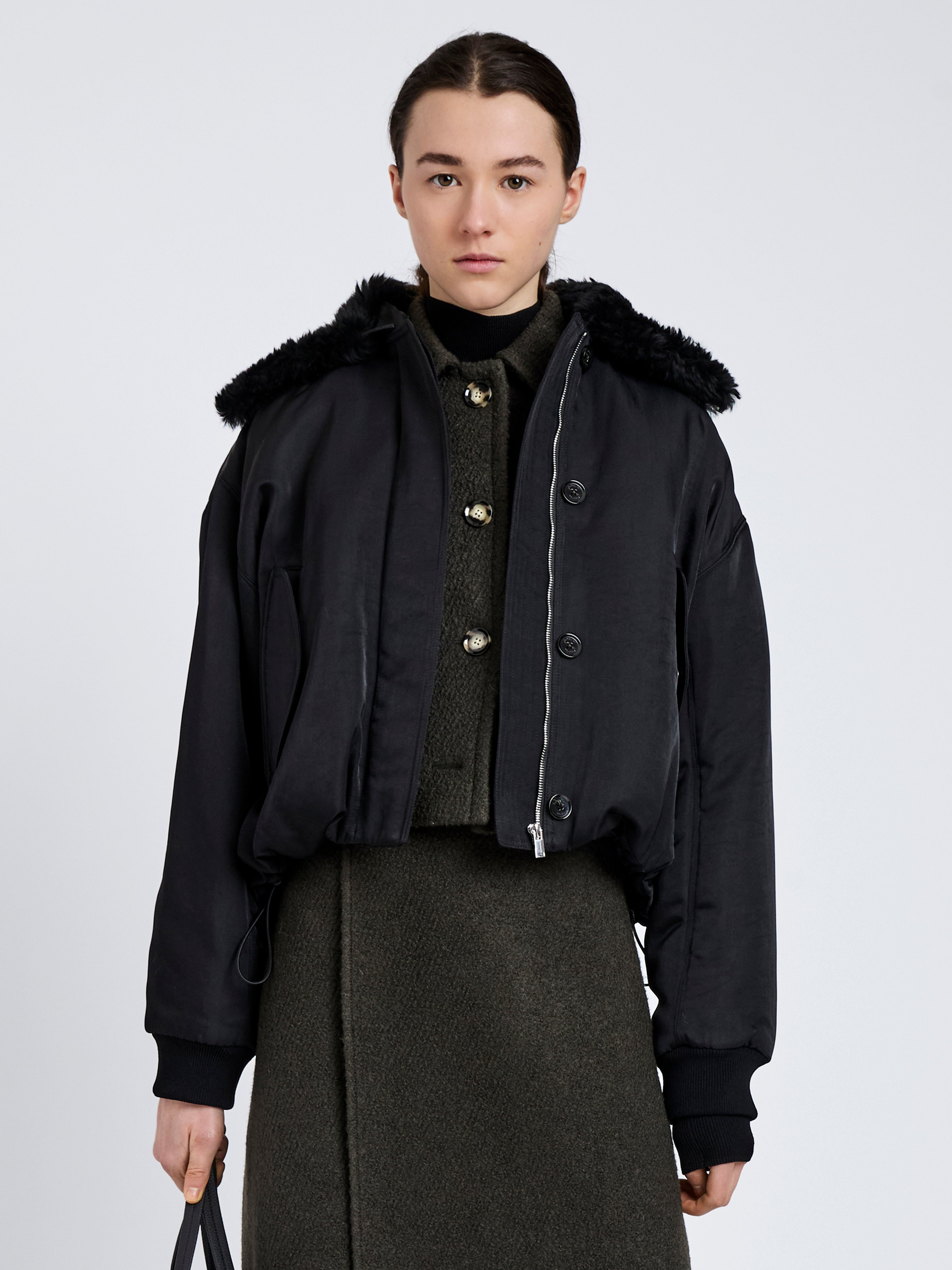 Vadra Jacket in Recycled Nylon Twill - 2