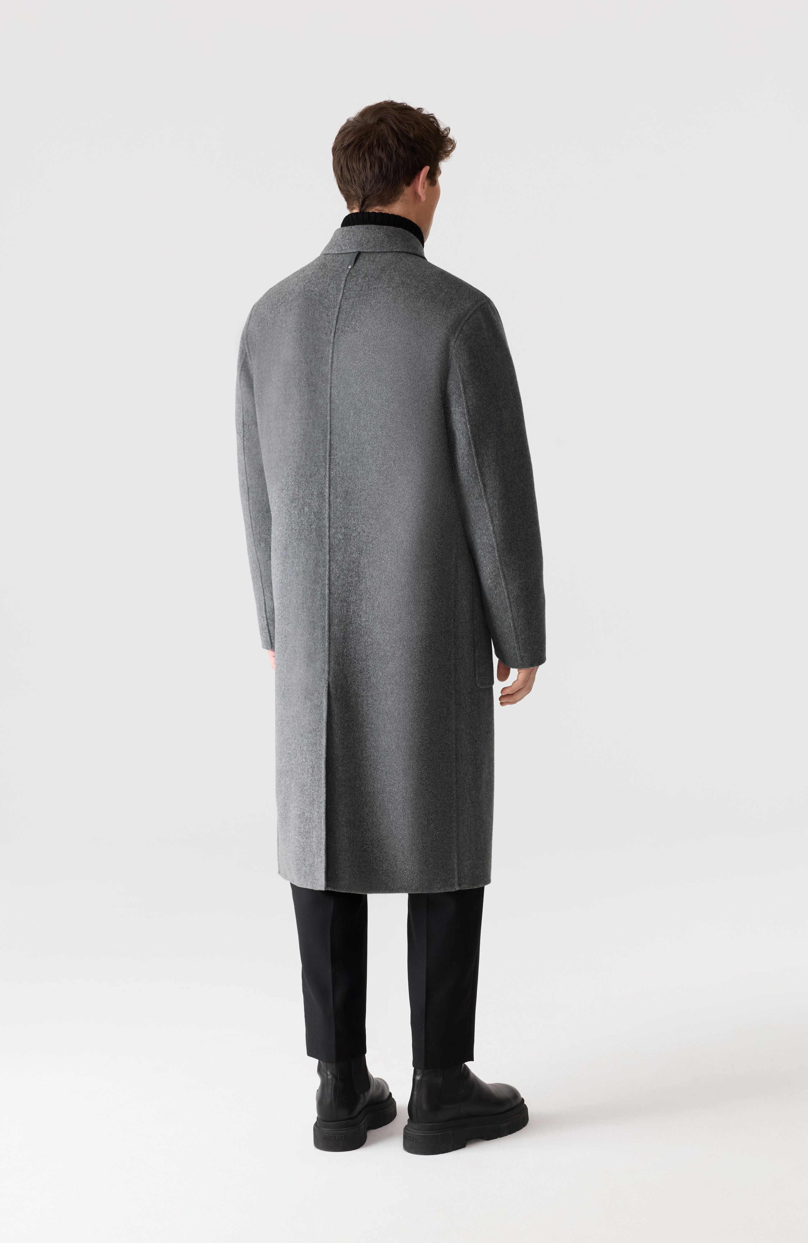 BECKETT Handmade Wool Overcoat - 5