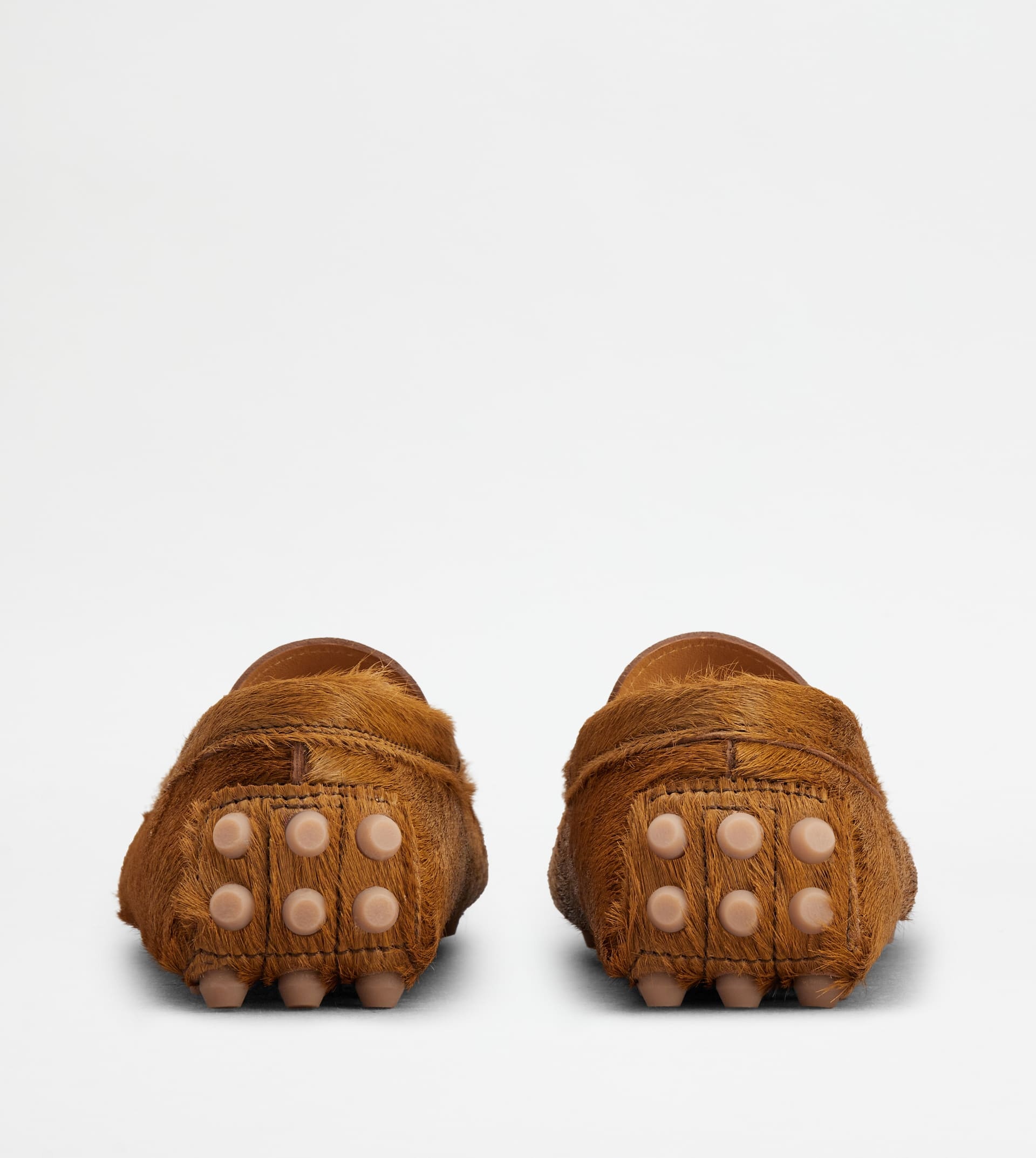 GOMMINO BUBBLE IN PONY-SKIN EFFECT LEATHER - BROWN - 2