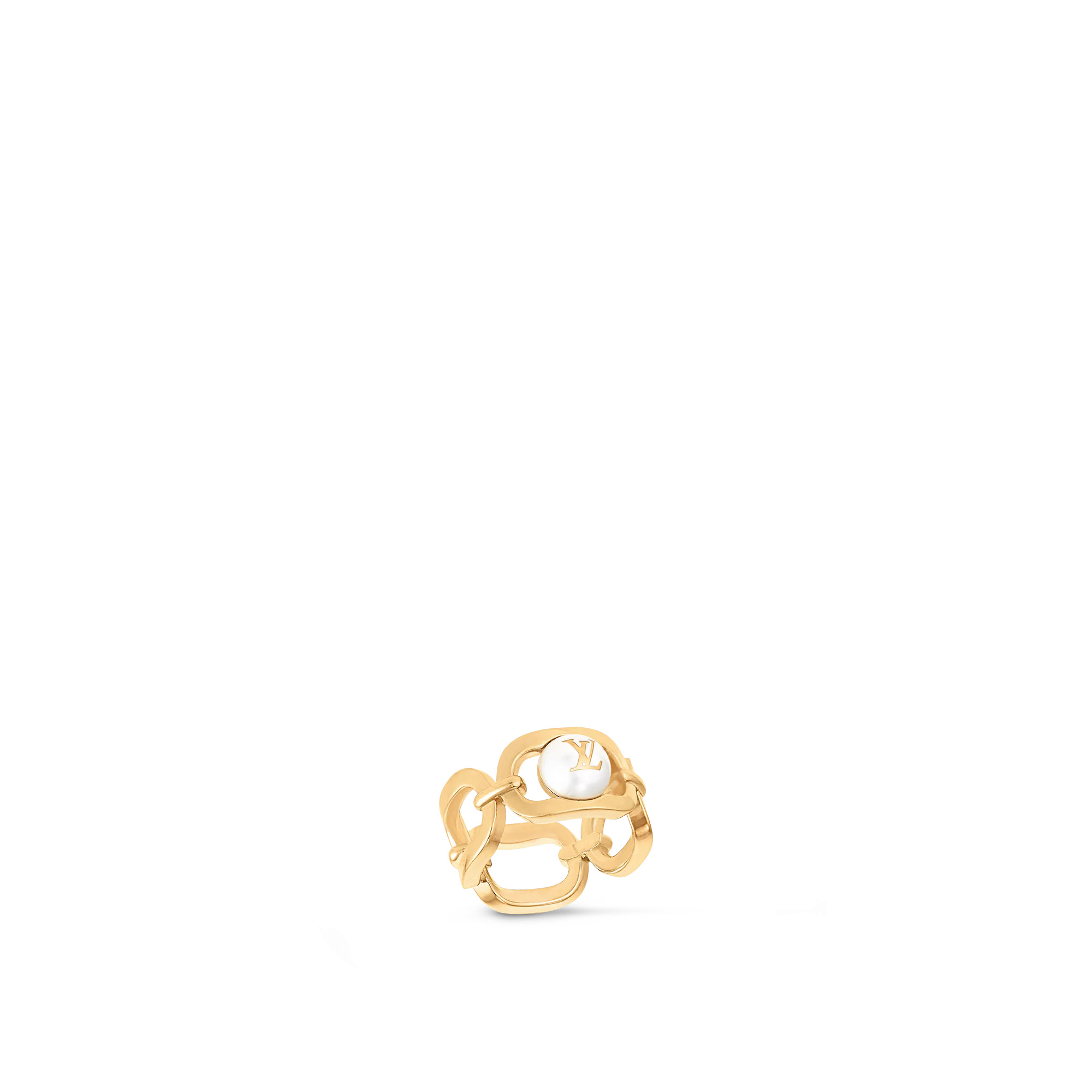 My LV Chain Pearls Ring - 2
