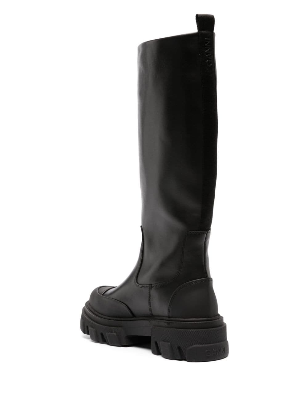 ruber toecap leather boots - 3