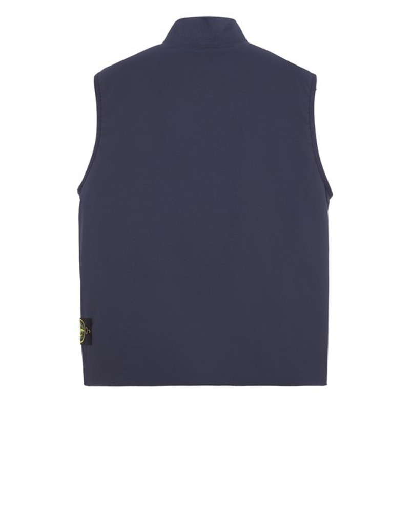Stone Island G0121 SOFT SHELL-R_e.dye® TECHNOLOGY IN RECYCLED POLYESTER WITH PRIMALOFT® INSULATION TECHNOLOGY BLU outlook