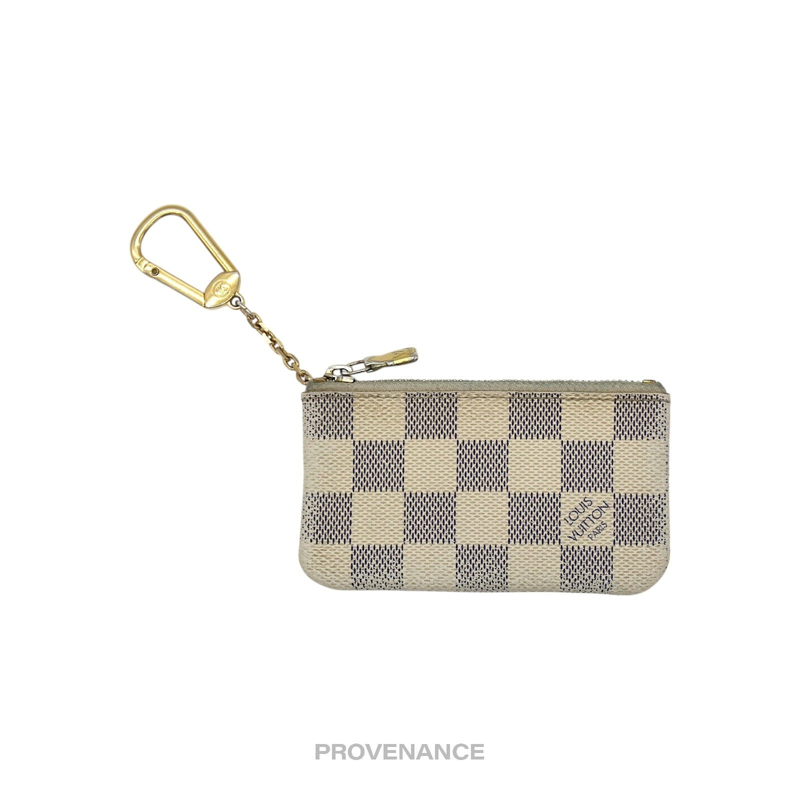 Louis Vuitton Key Pouch Cles - Damier Azur - 3