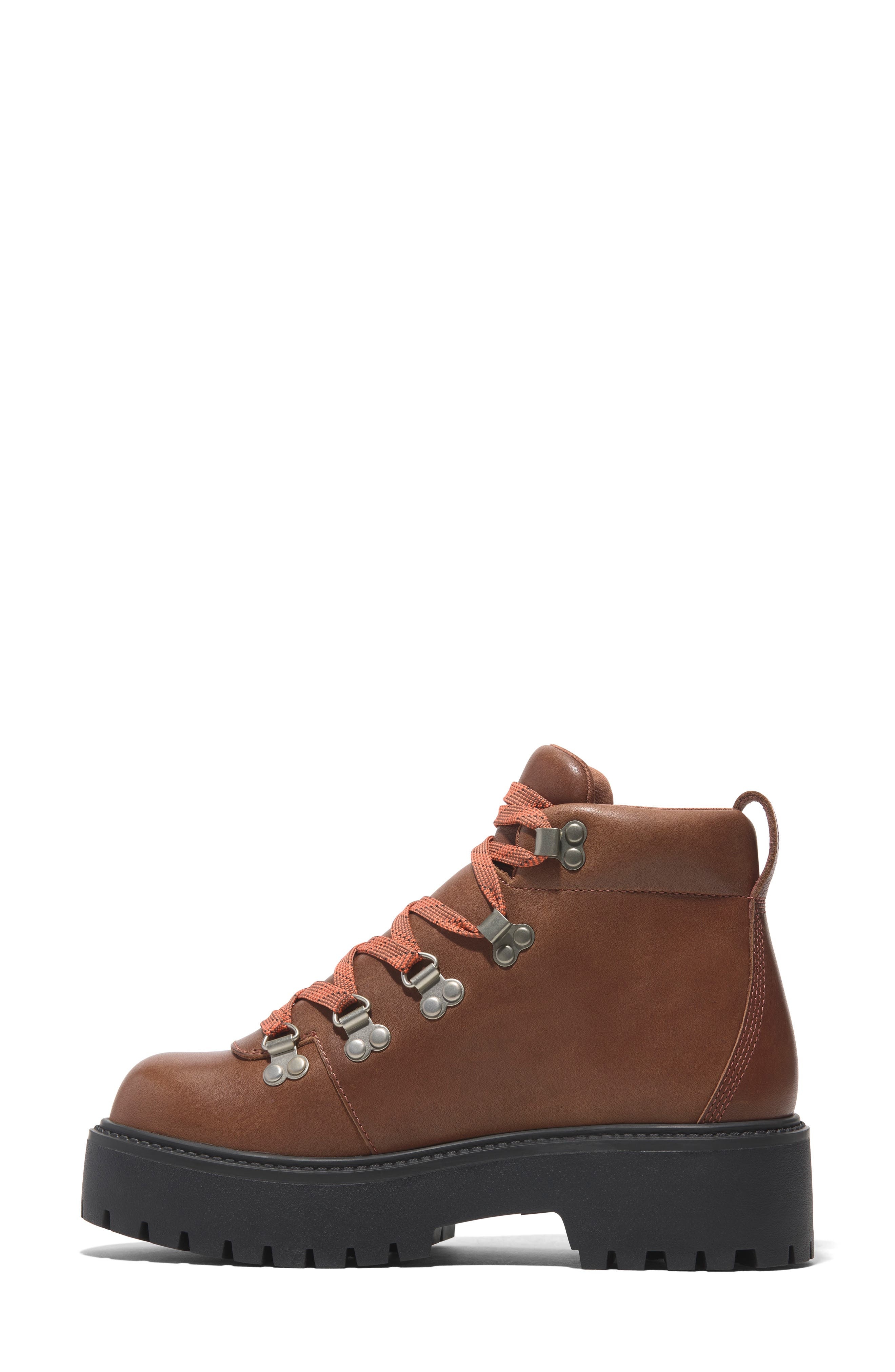 Timberland Stone Street Platform Boot in Rust Full Grain at Nordstrom - 8