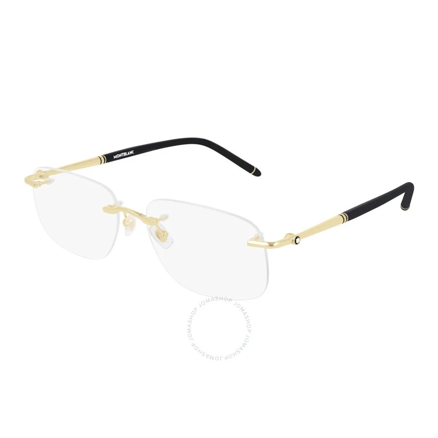 Montblanc Demo Rectangular Men's Eyeglasses MB0071O 003 58 - 1