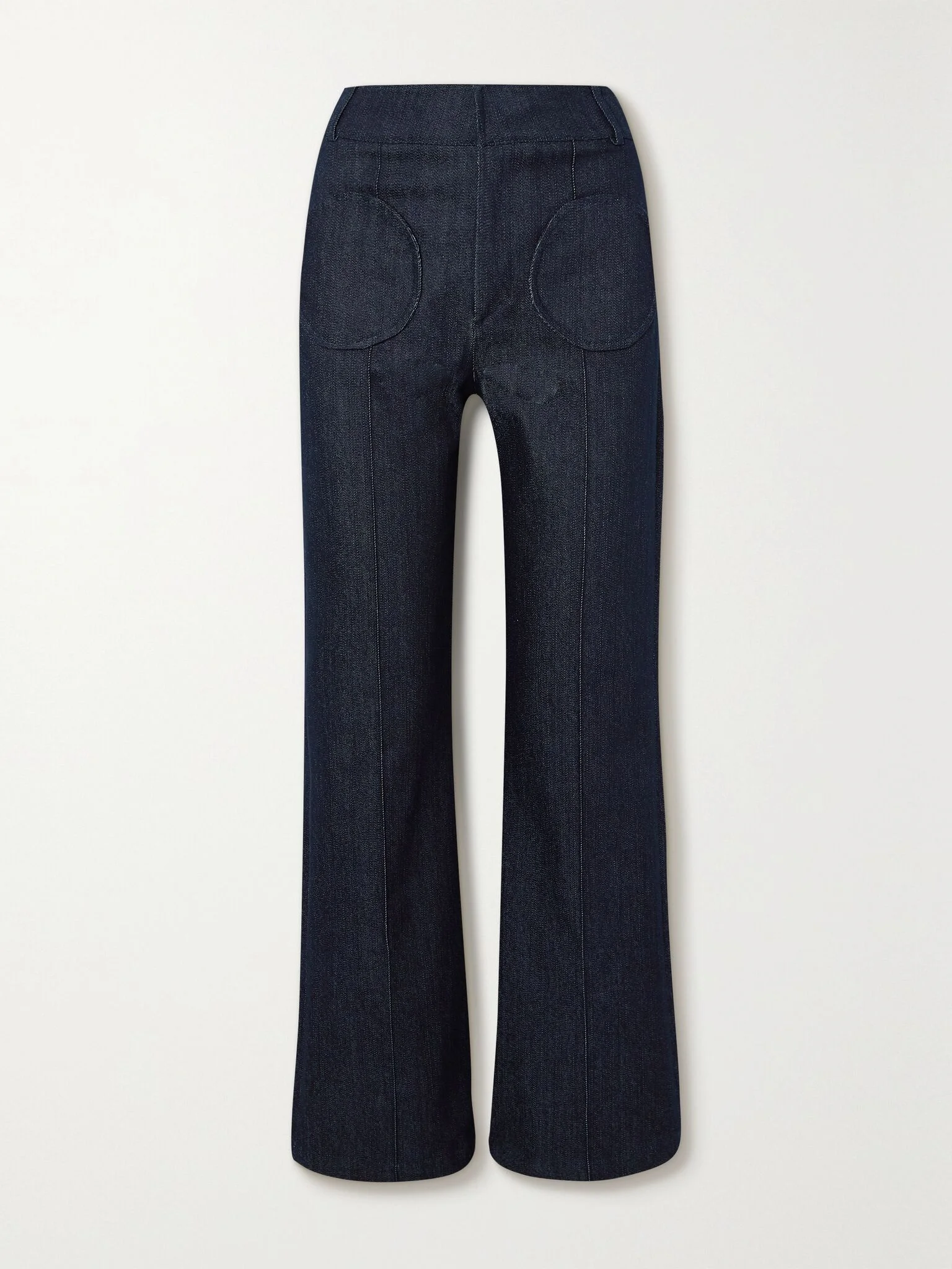Olafur high-rise straight-leg jeans Blue - 1