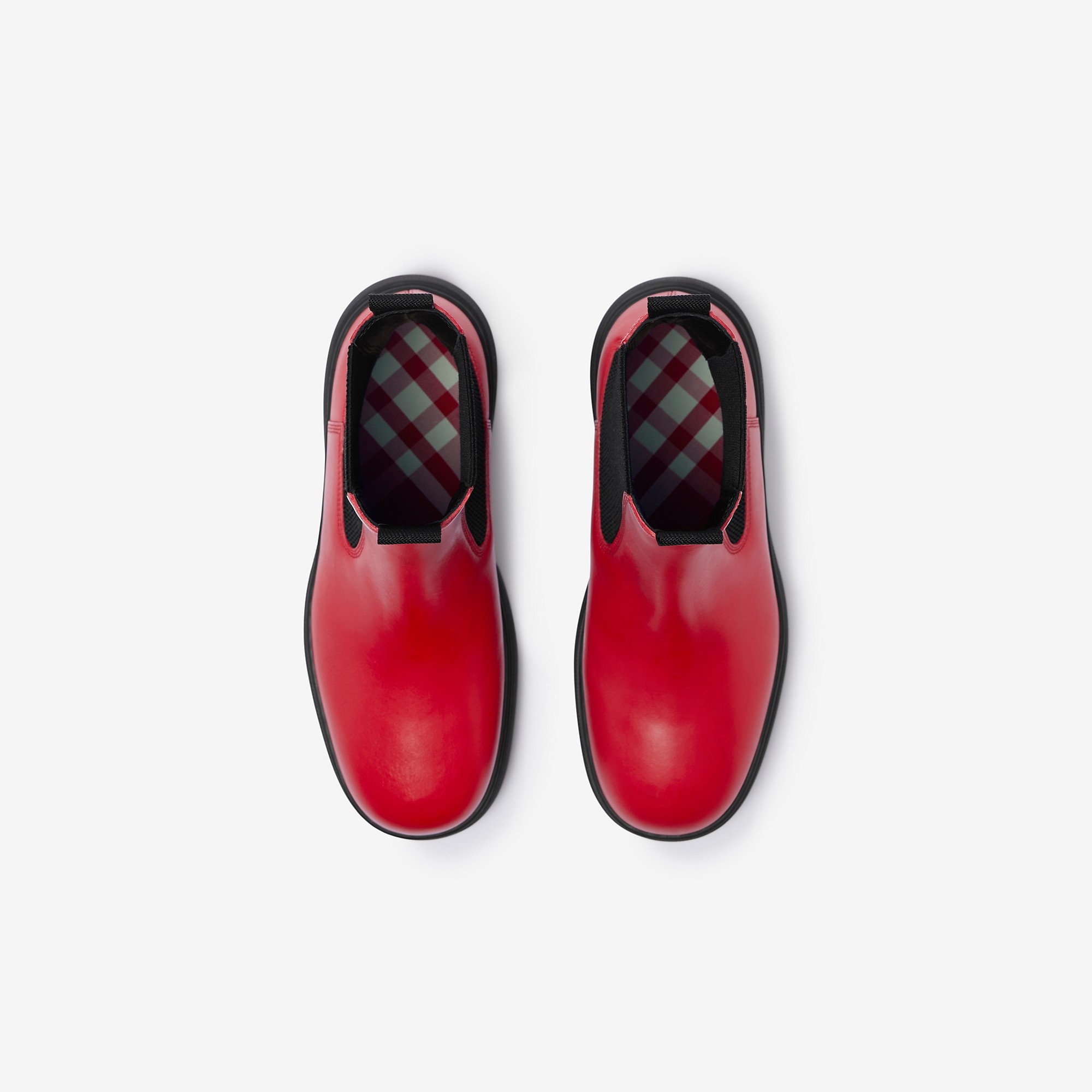 Leather Creeper Chelsea Boots - 5