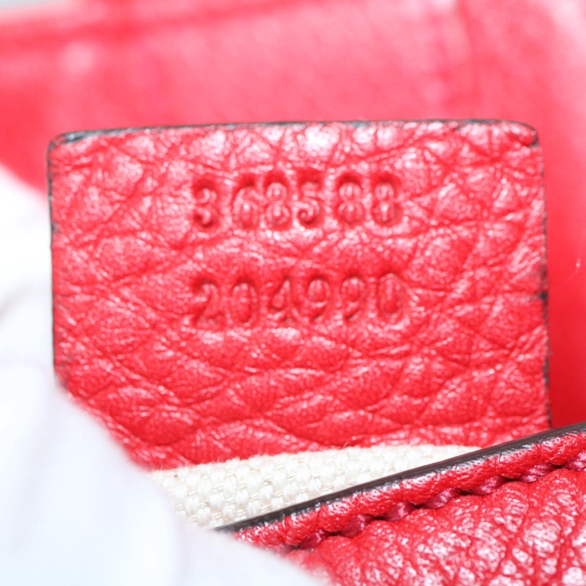 GUCCI Soho Backpack Leather Red - 12