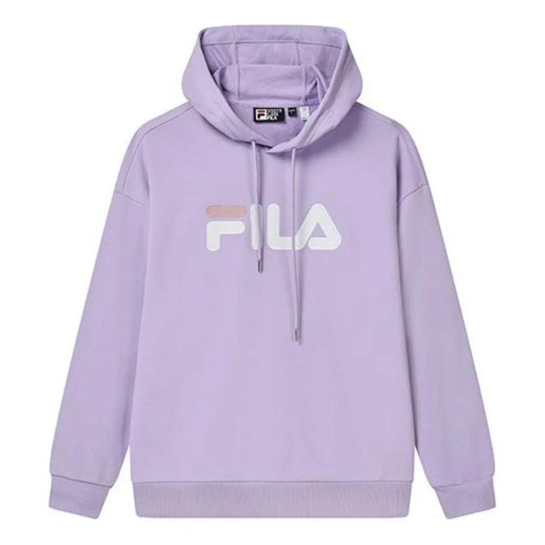 FILA Classic Logo Hoodie 'Purple White' F51U238298F-PR - 1