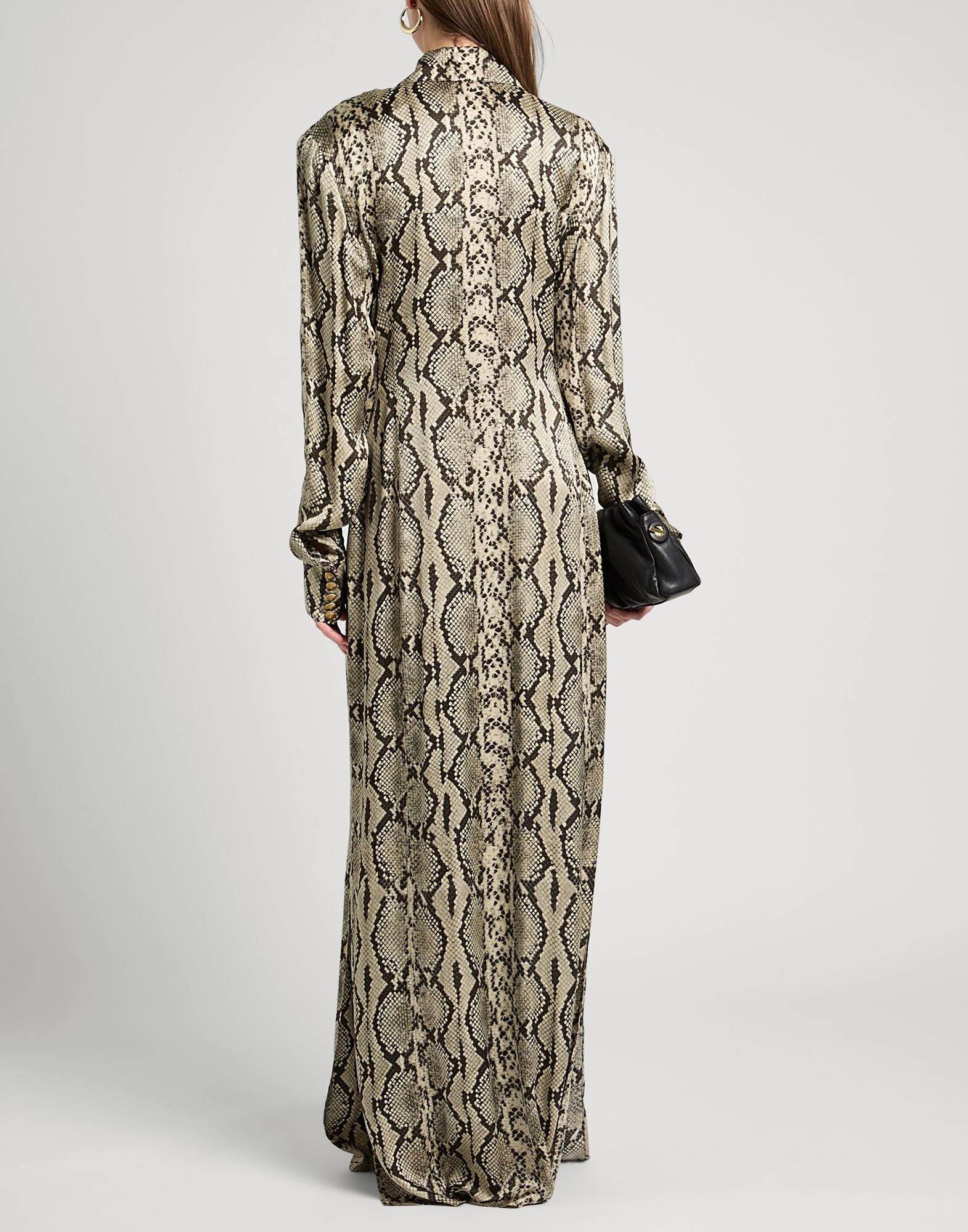Grey Women's Long Dress - 4