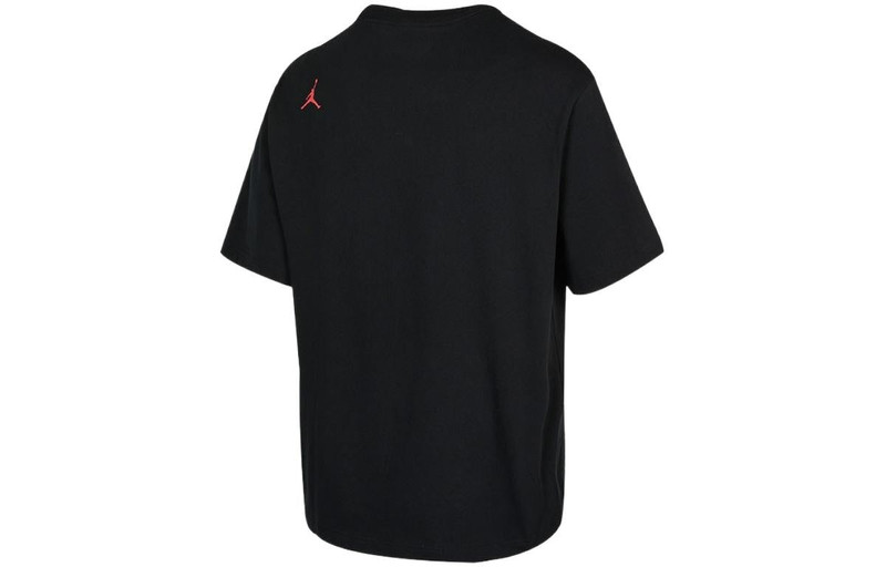 Jordan Men's Air Jordan SS22 23 Engineered Printing Short Sleeve Black T-Shirt DH8914-010 outlook