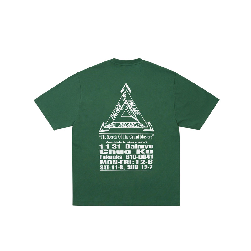 GRAND MASTER T-SHIRT RACEY GREEN 1