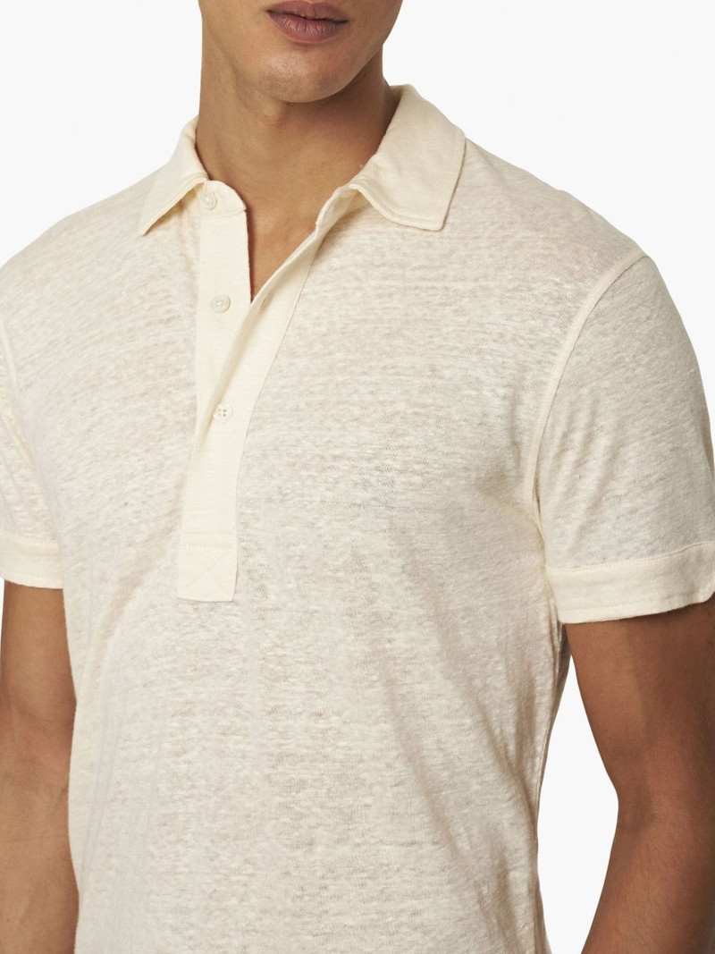 Sebastian linen polo shirt 4