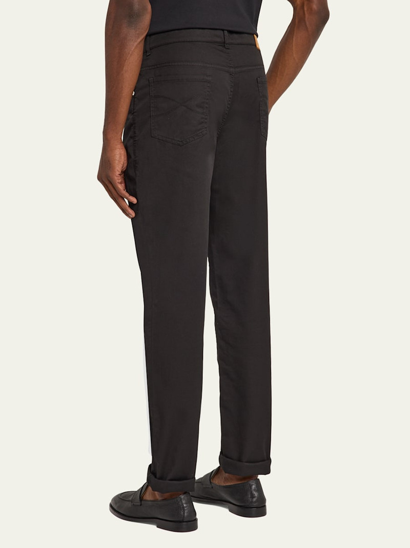 Brunello Cucinelli Men's Slim Five-Pocket Pants outlook