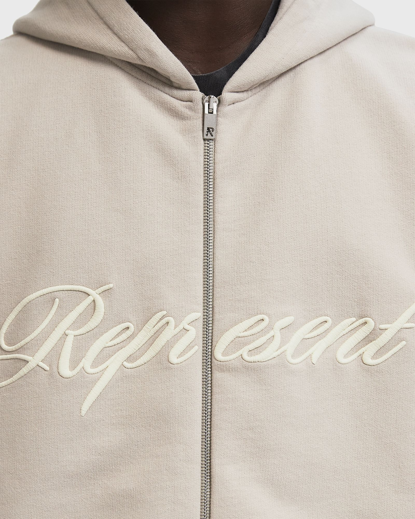 Script Logo Zip Hoodie - 3