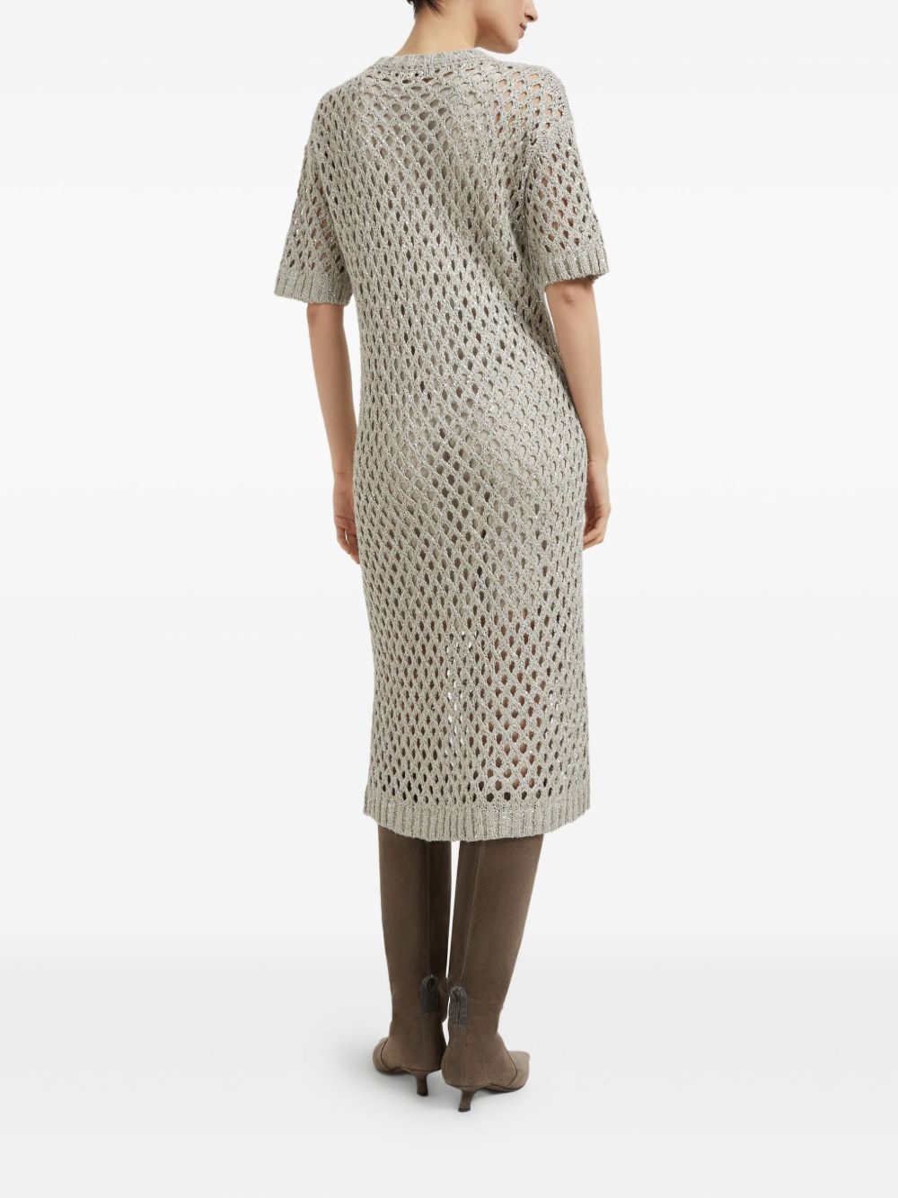 Dazzling midi dress - 4