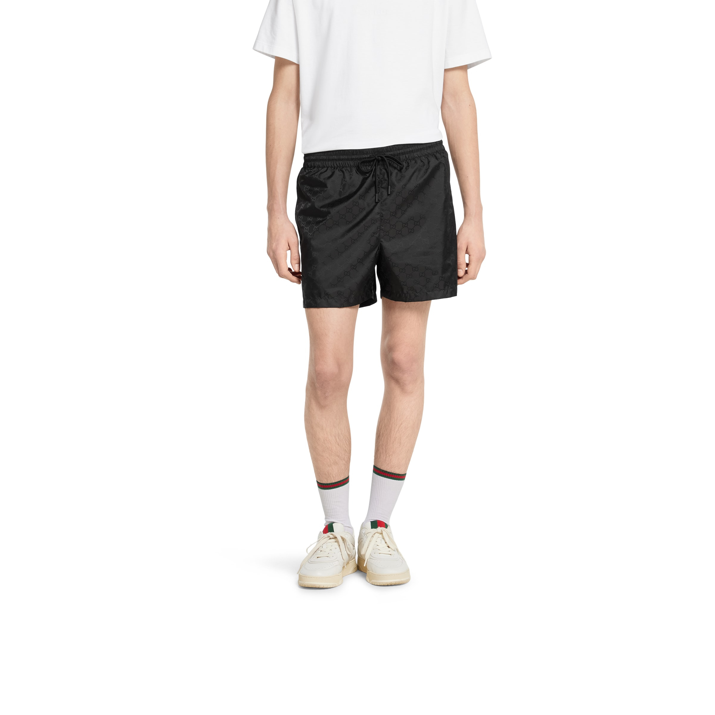 GG nylon swim shorts - 3