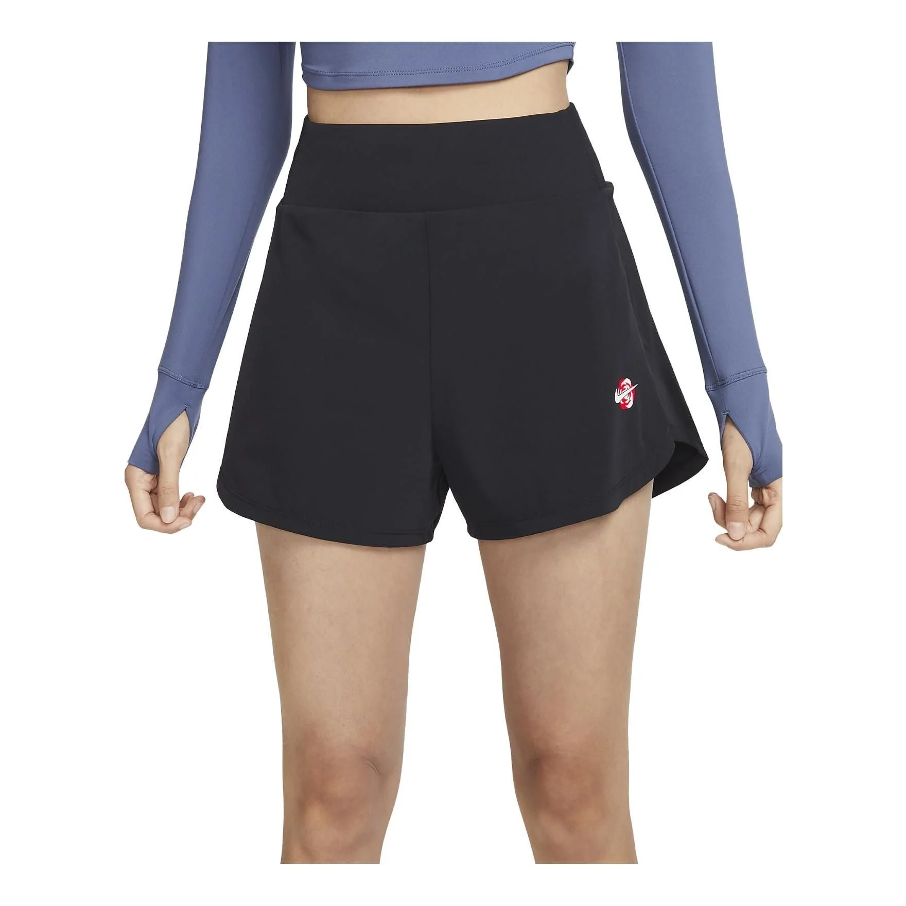 (WMNS) Nike Dri-FIT Short GCE 'Black' FQ0695-010 - 1