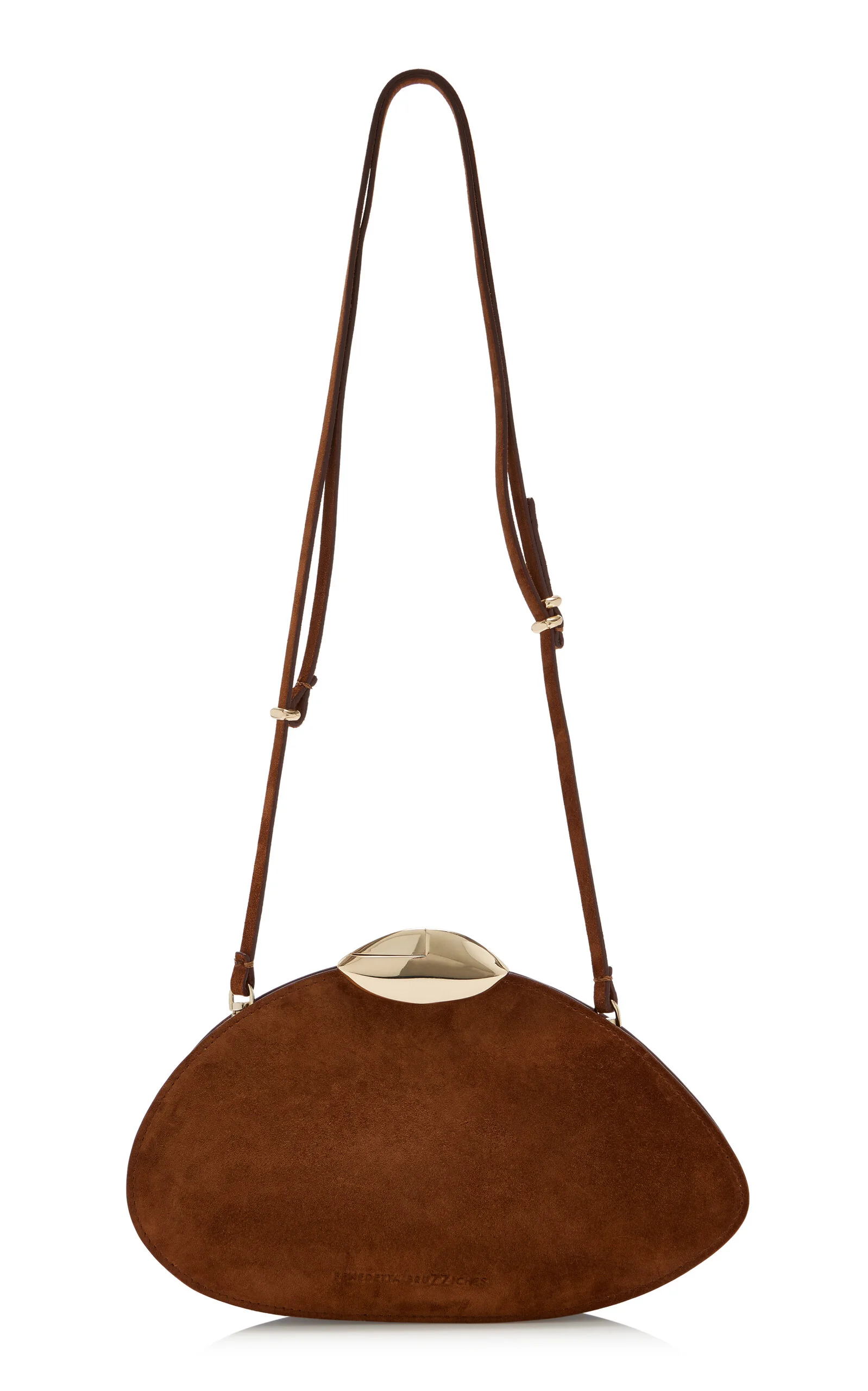 Belle De Jour Suede Clutch brown - 1