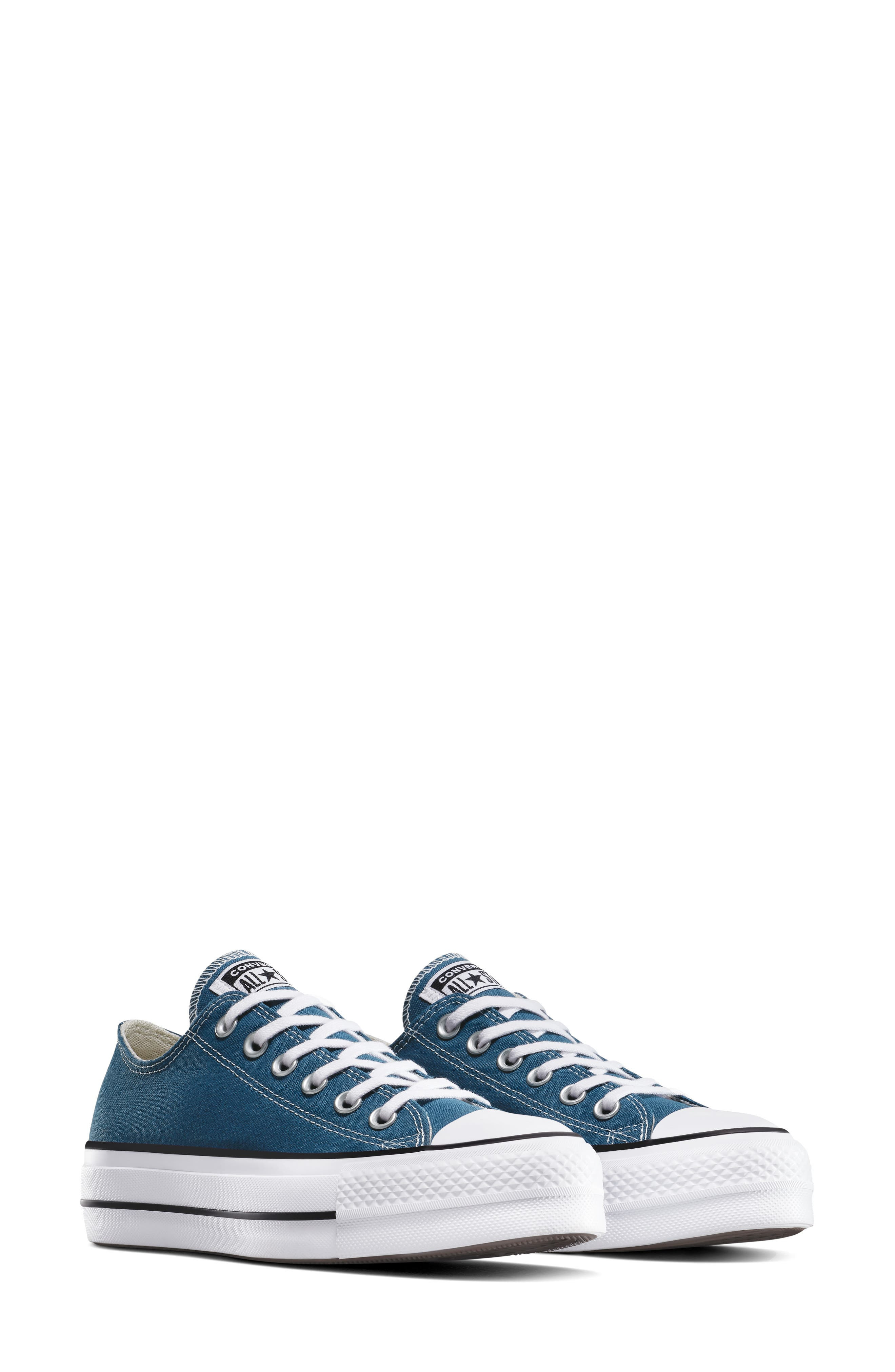 Converse Chuck Taylor® All Star® Platform Sneaker in Slacker Blue/white/black at Nordstrom - 5