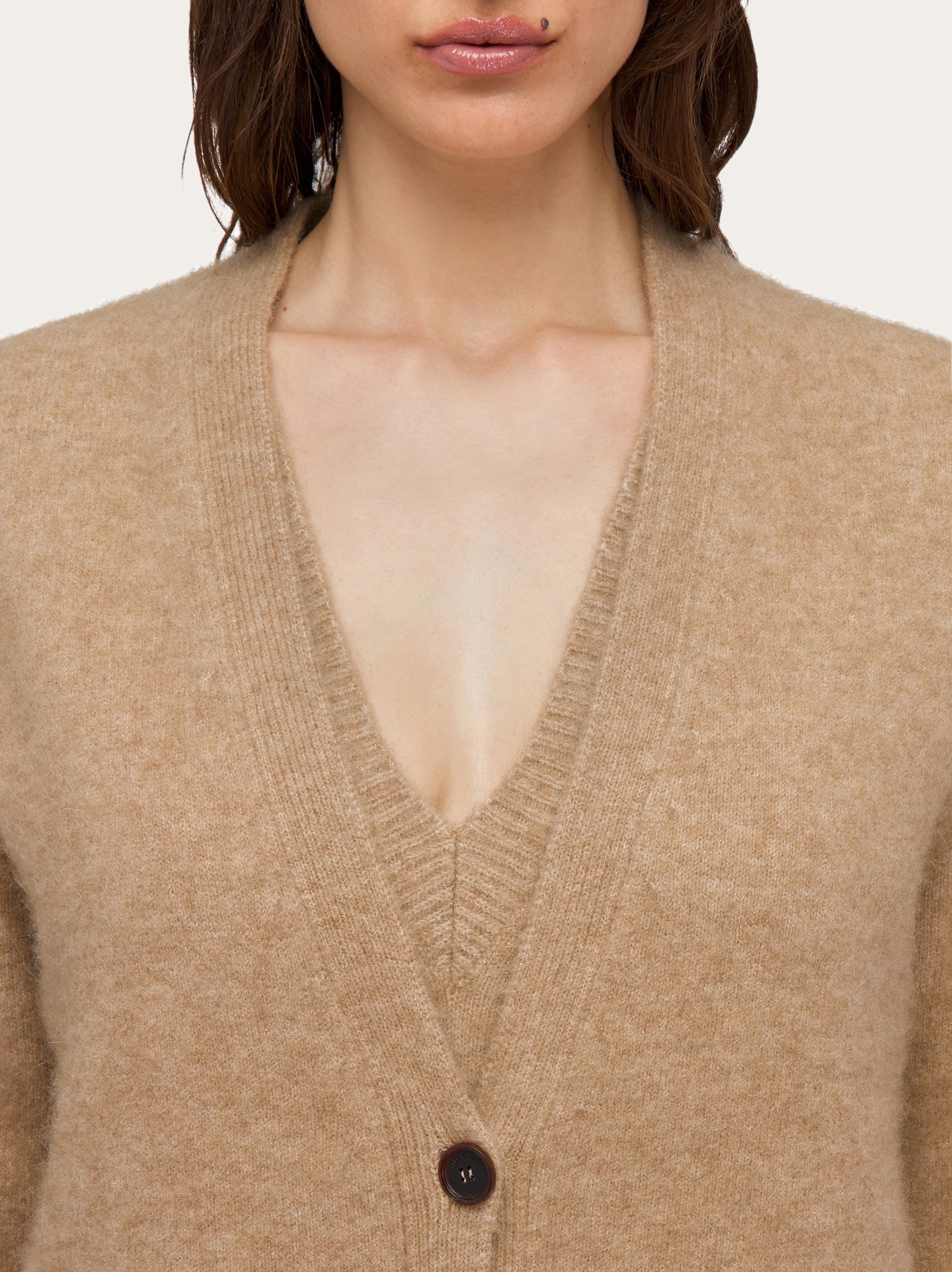 Oversize wool and alpaca gilet - 4
