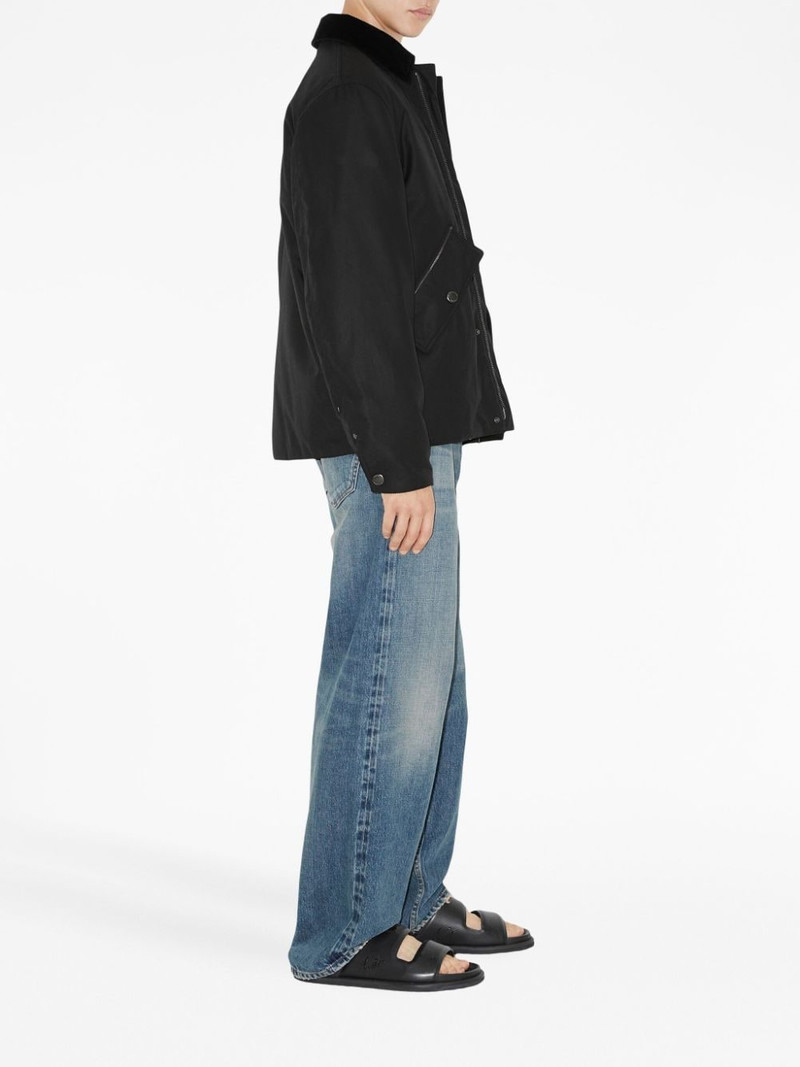 Burberry Equestrian Knight single-breasted jacket outlook