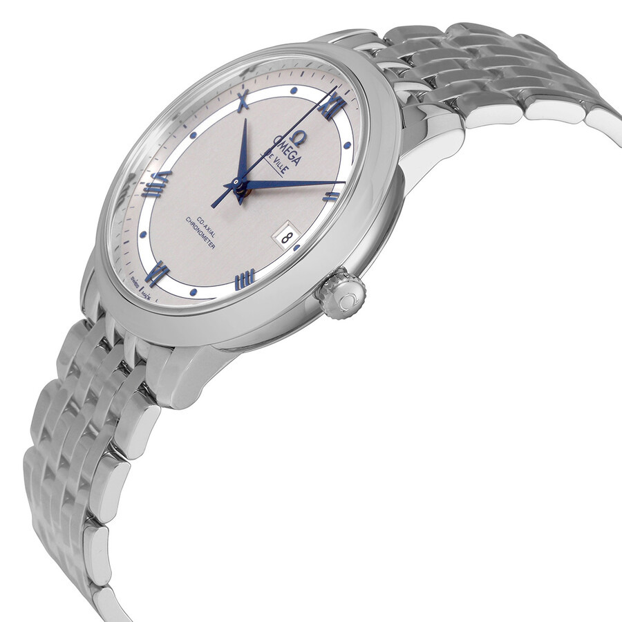 Omega Prestige Co-Axial Automatic Silvery Dial Men's Watch 424.10.40.20.02.001 - 2