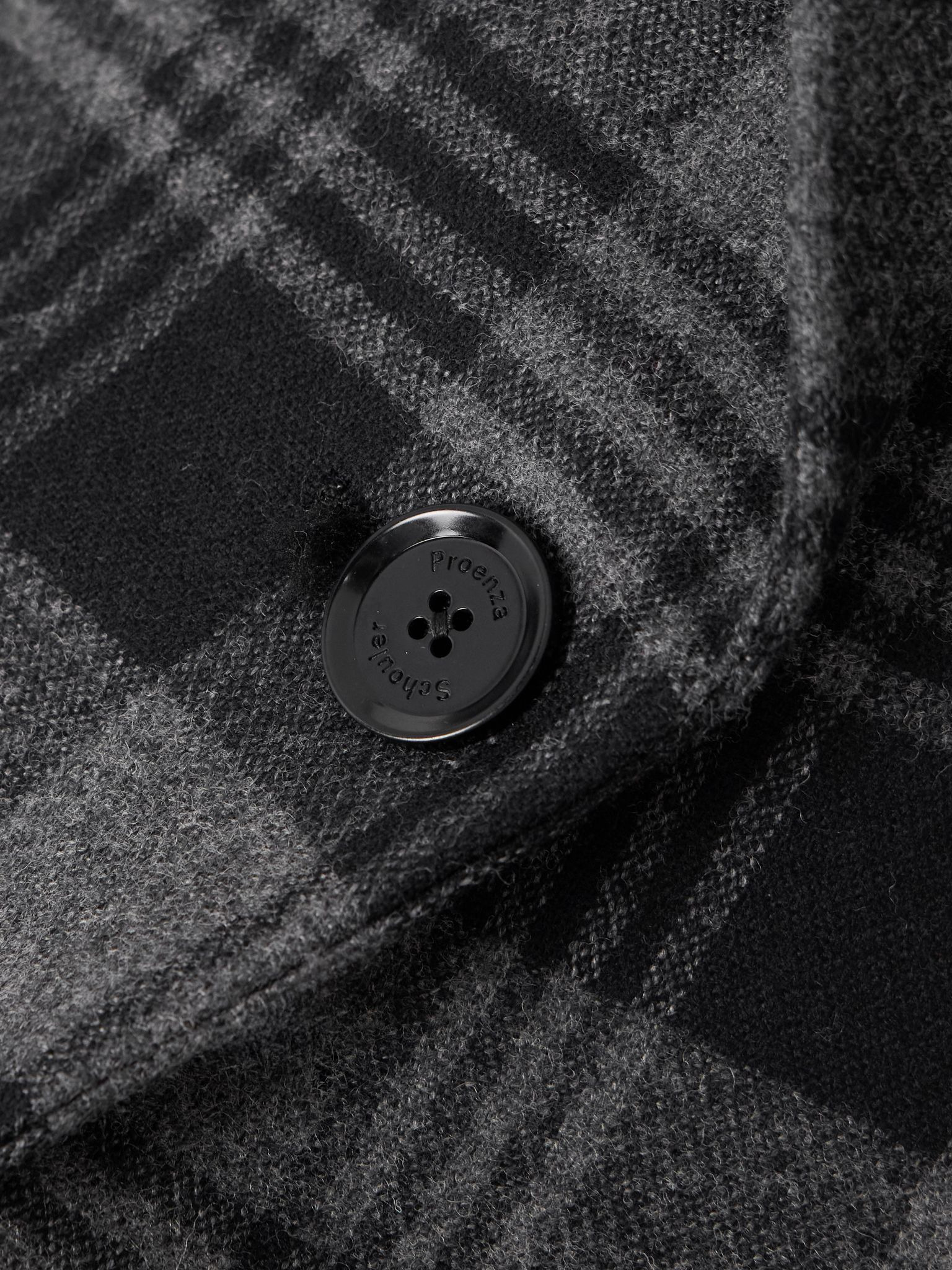 Daria checked wool blazer Gray - 5
