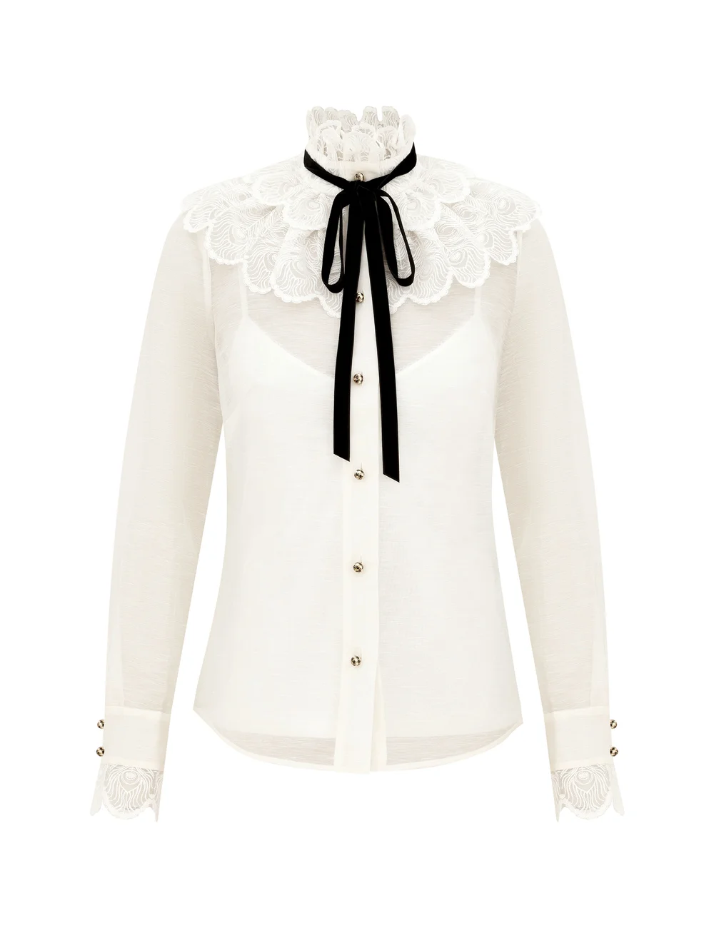VALIANT TUXEDO BLOUSE - 1