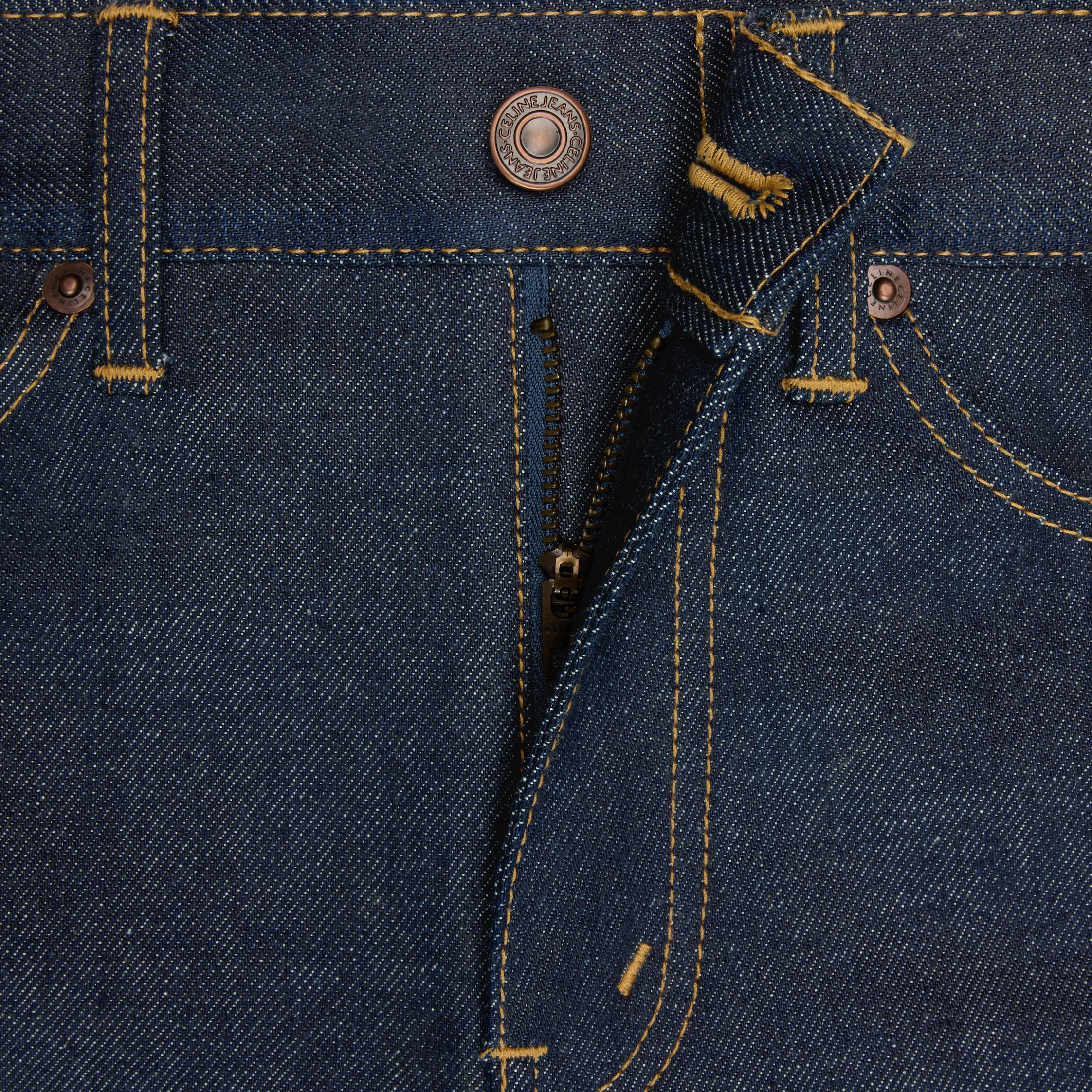 Francoise jeans in raw wash denim - 4