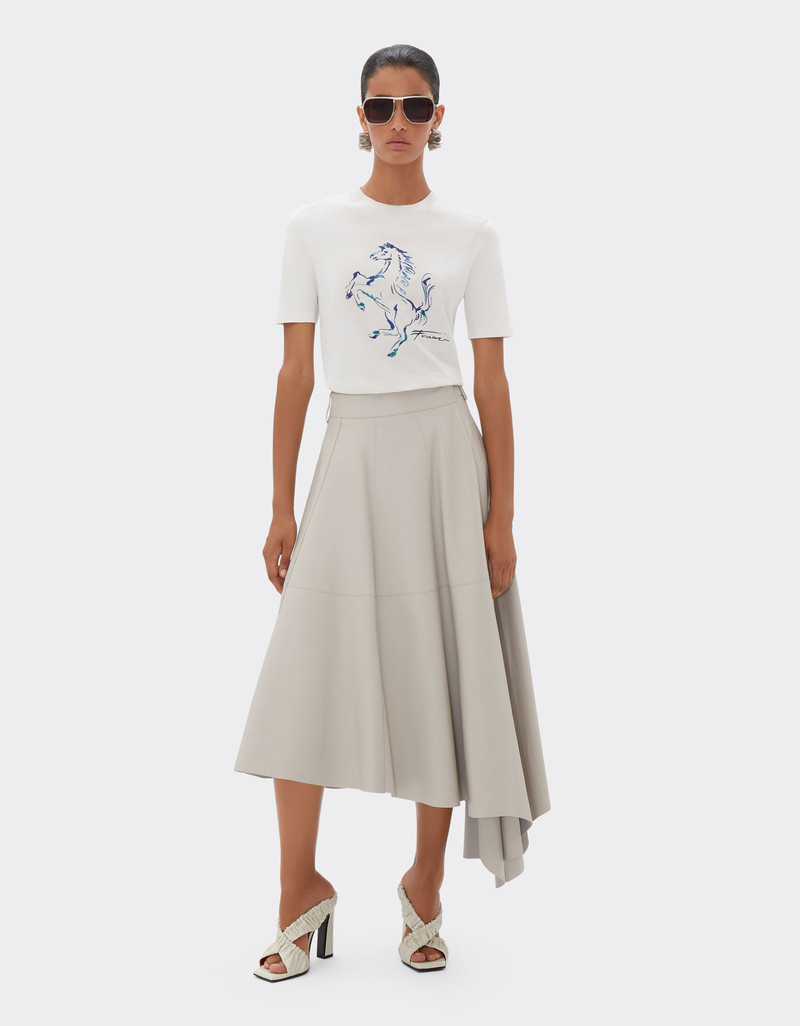 Ferrari T-shirt with Prancing Horse graphic outlook