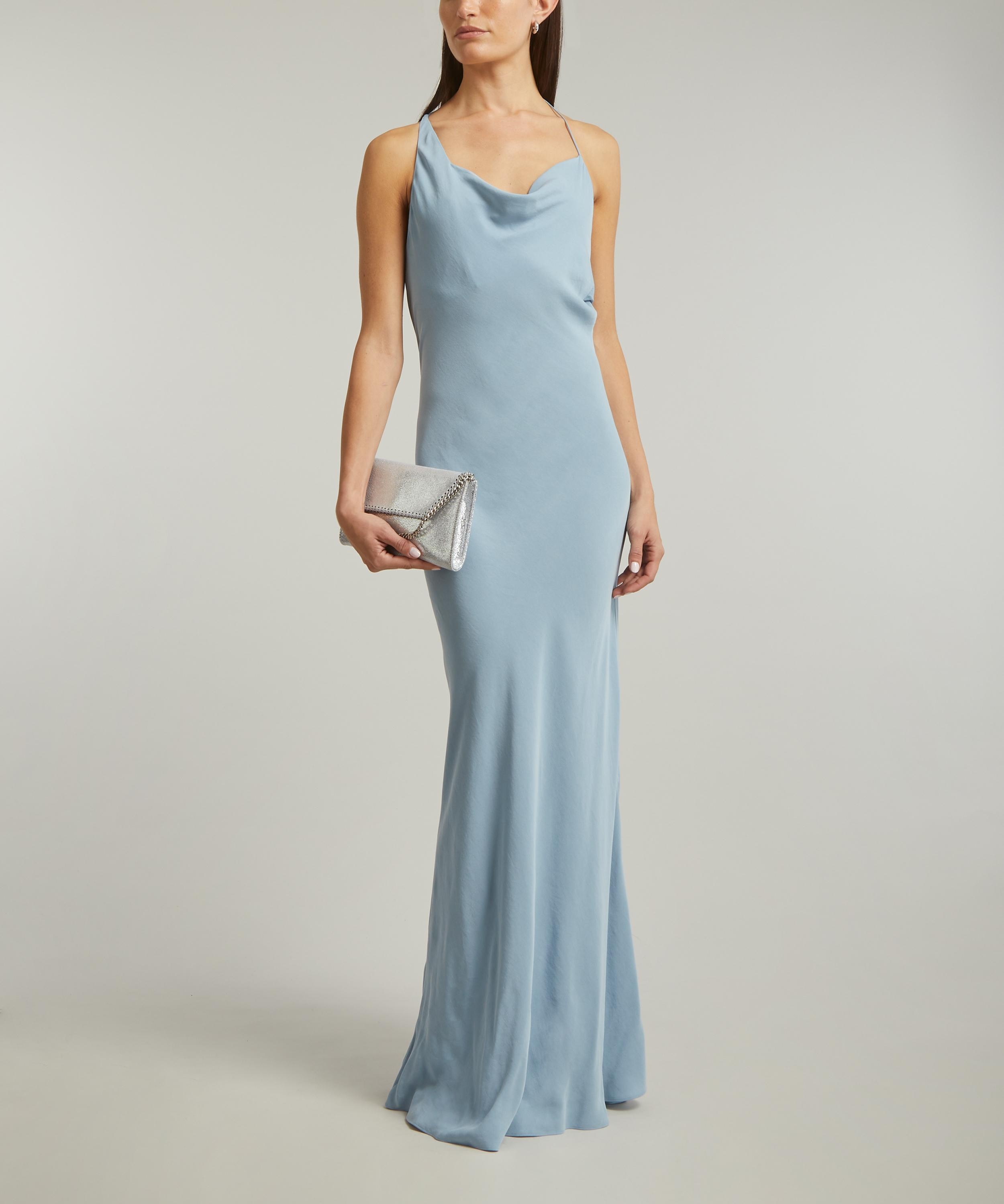 Asymm Drape Maxi Dress - 2