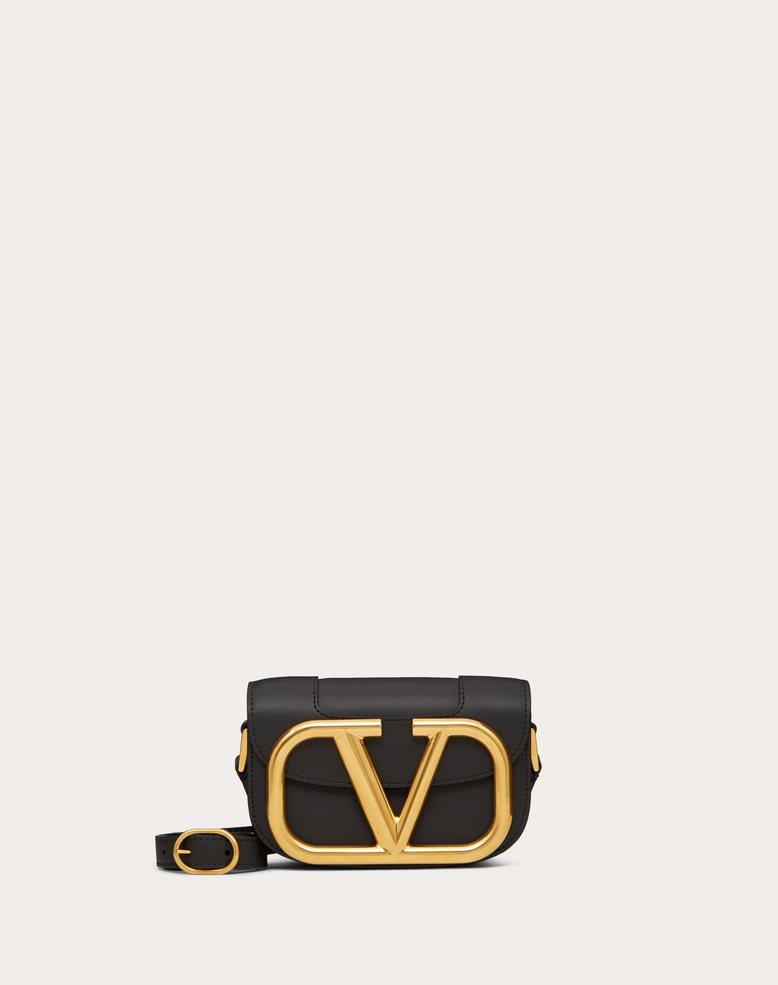 Small Supervee Crossbody Calfskin Bag - 1