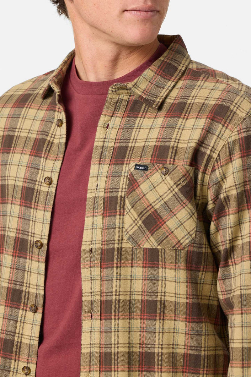 Redmond Plaid Flannel Standard Fit Long Sleeve Shirt 5