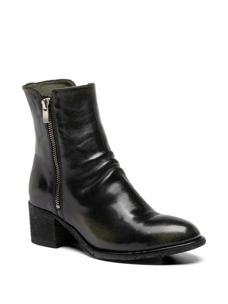 OFFICINE CREATIVE Denner leather boots outlook