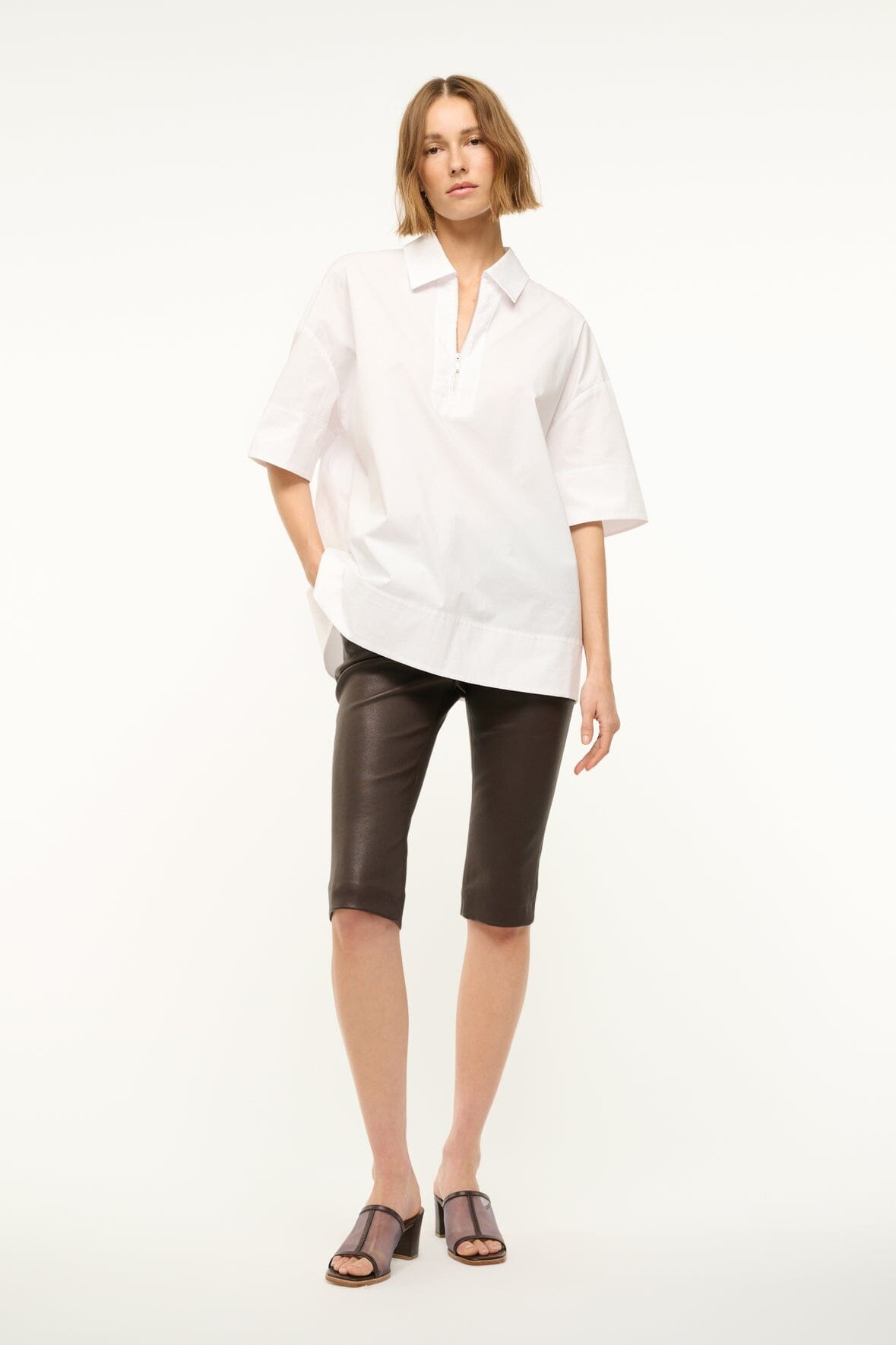 STAUD YVETTE TOP WHITE - 3
