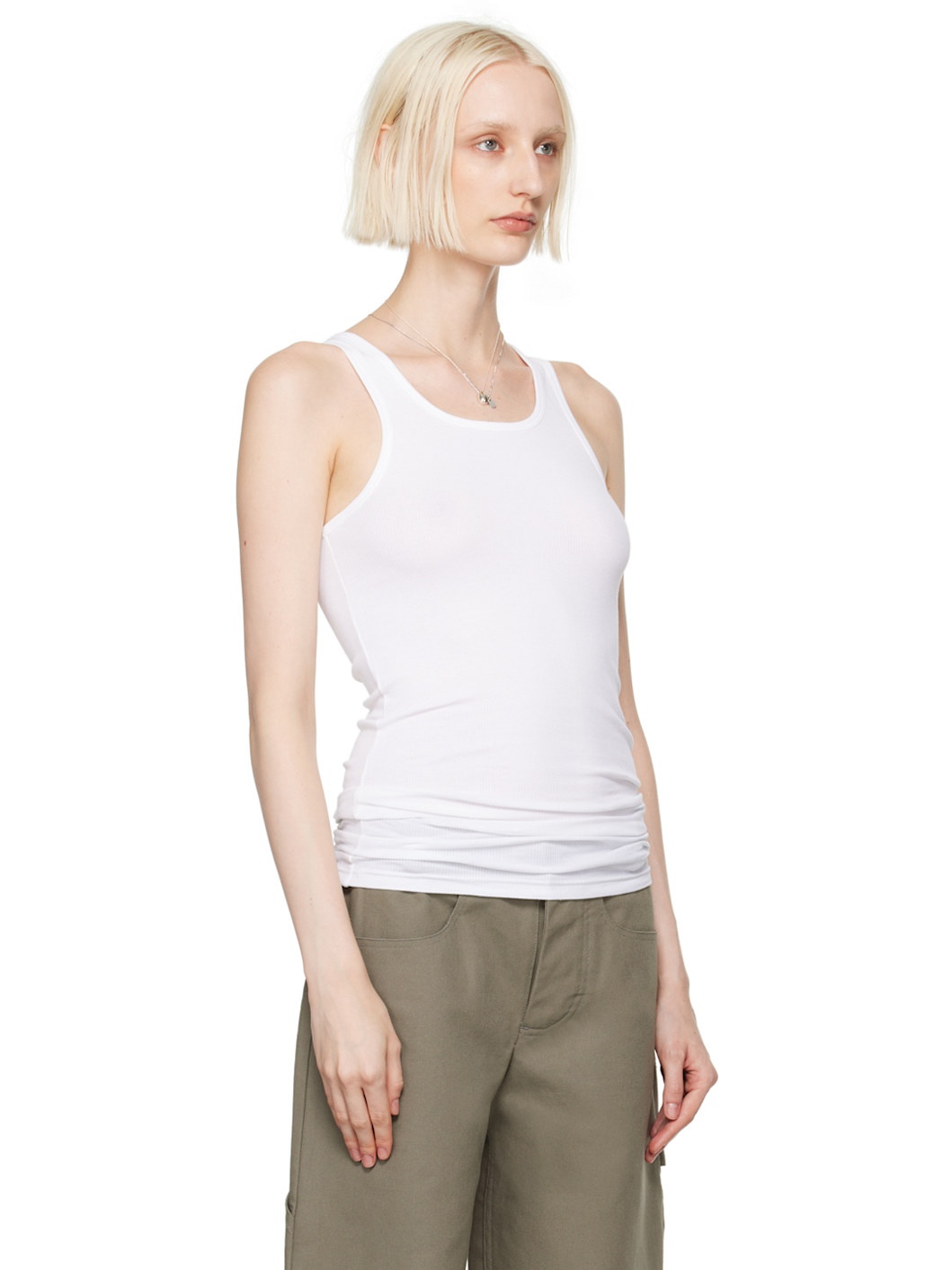 White Francis Tank Top - 2