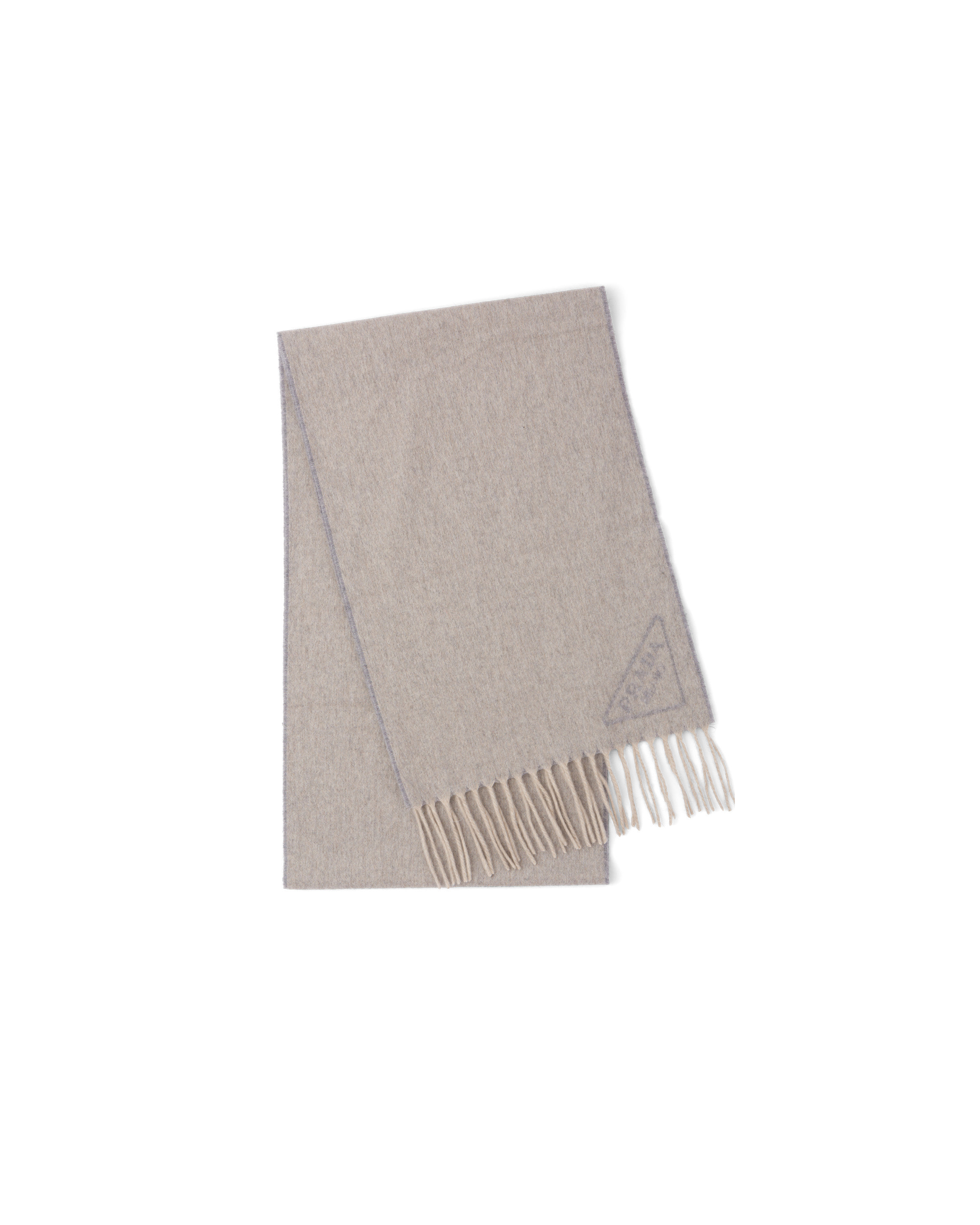 Double cashmere scarf - 1