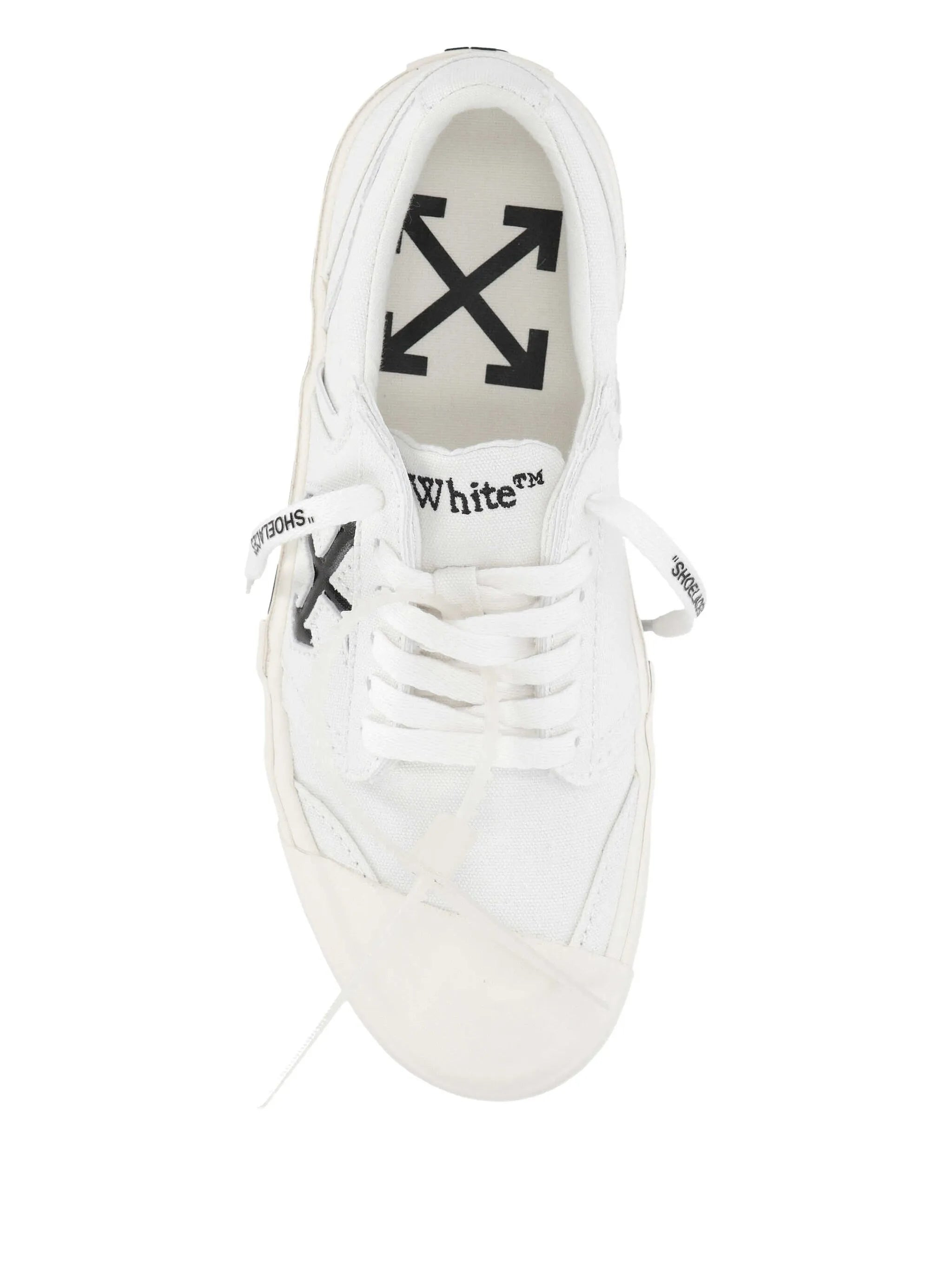 Off-white Arrow-stripe Sneakers - 3